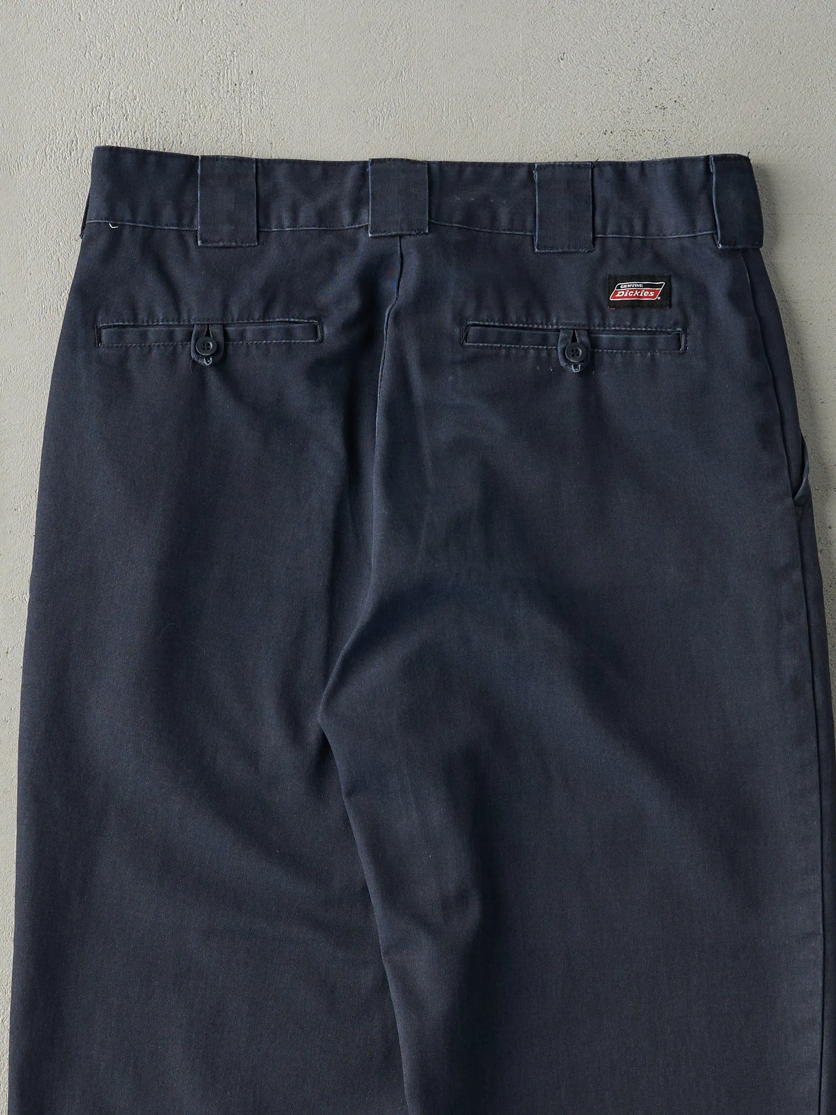 Vintage Y2K Faded Navy Blue Dickies Work Pants (32x26) sold by Rebalance Vintage product image thumbnail 4