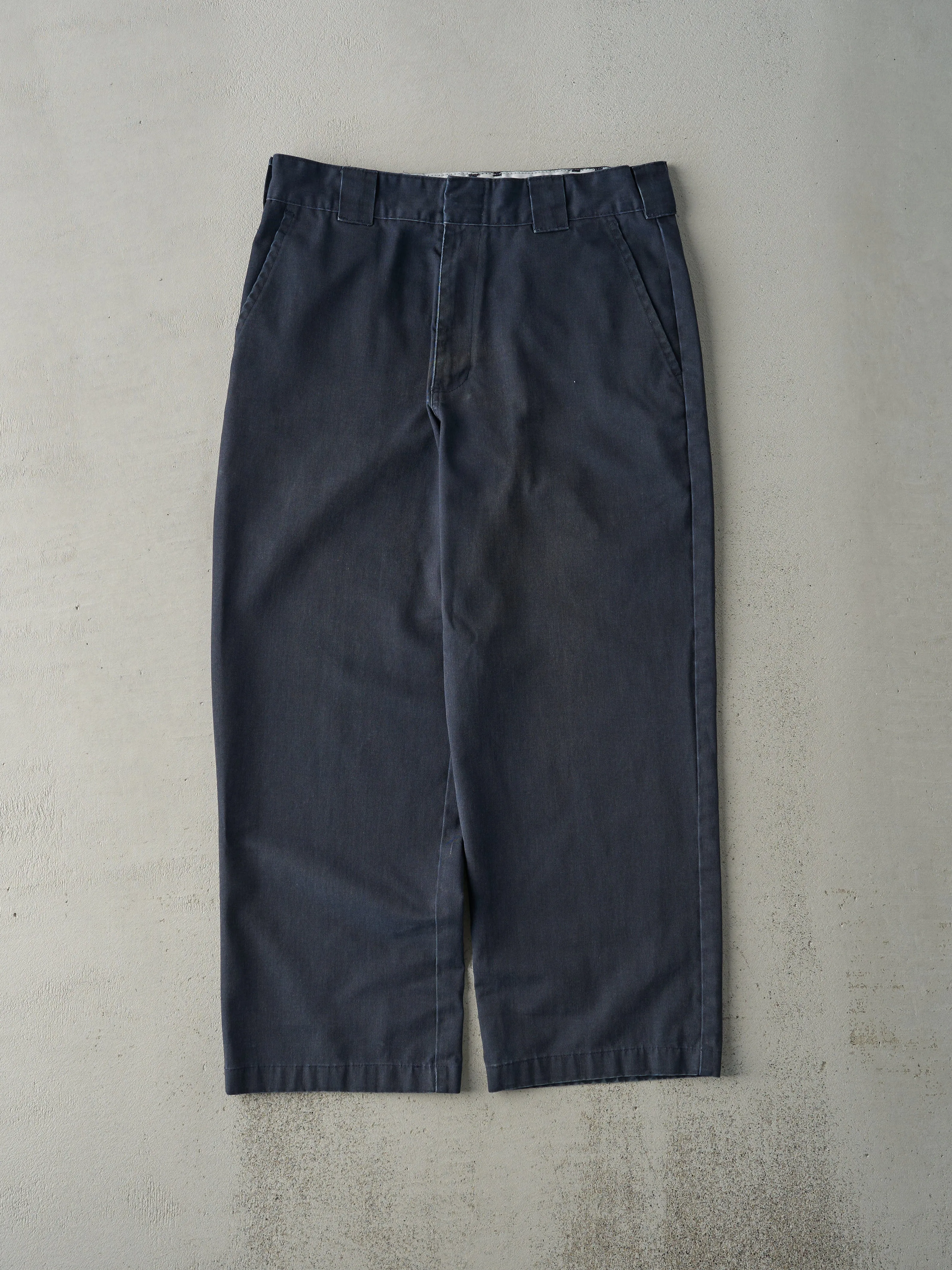 Vintage Y2K Faded Navy Blue Dickies Work Pants (32x26) sold by Rebalance Vintage