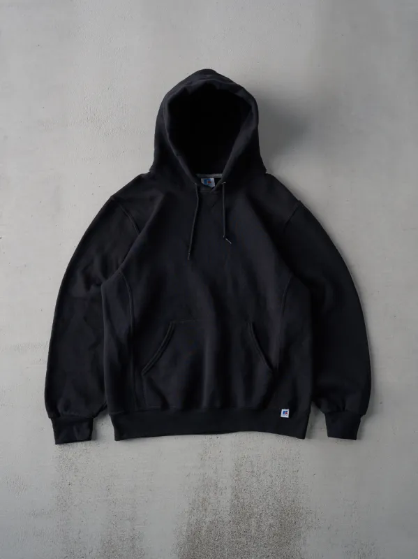 Vintage 90s Black Russell Athletics Blank Hoodie (M) sold by Rebalance Vintage