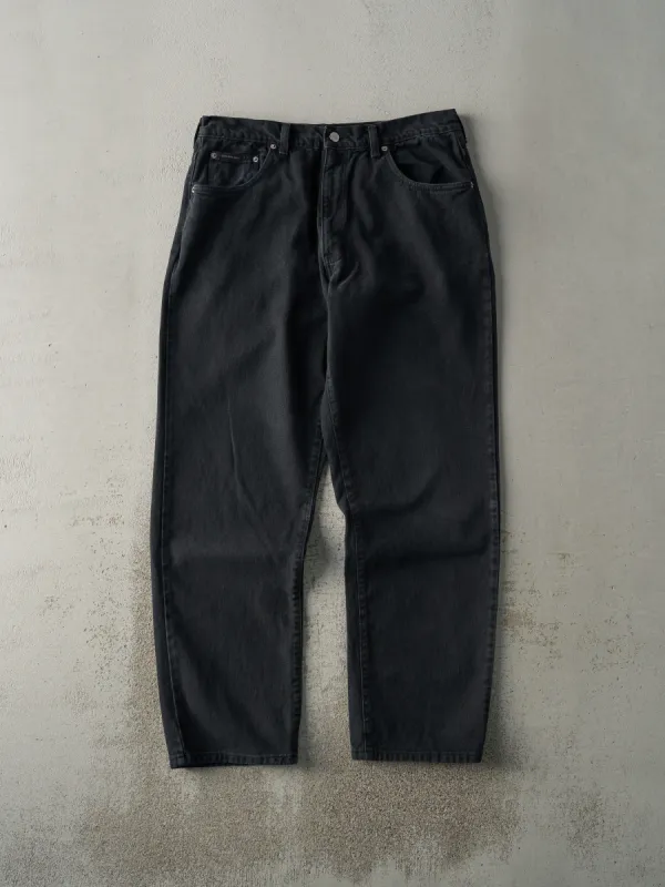 Vintage Y2K Black Calvin Klein Denim Pants (34x31.5) sold by Rebalance Vintage