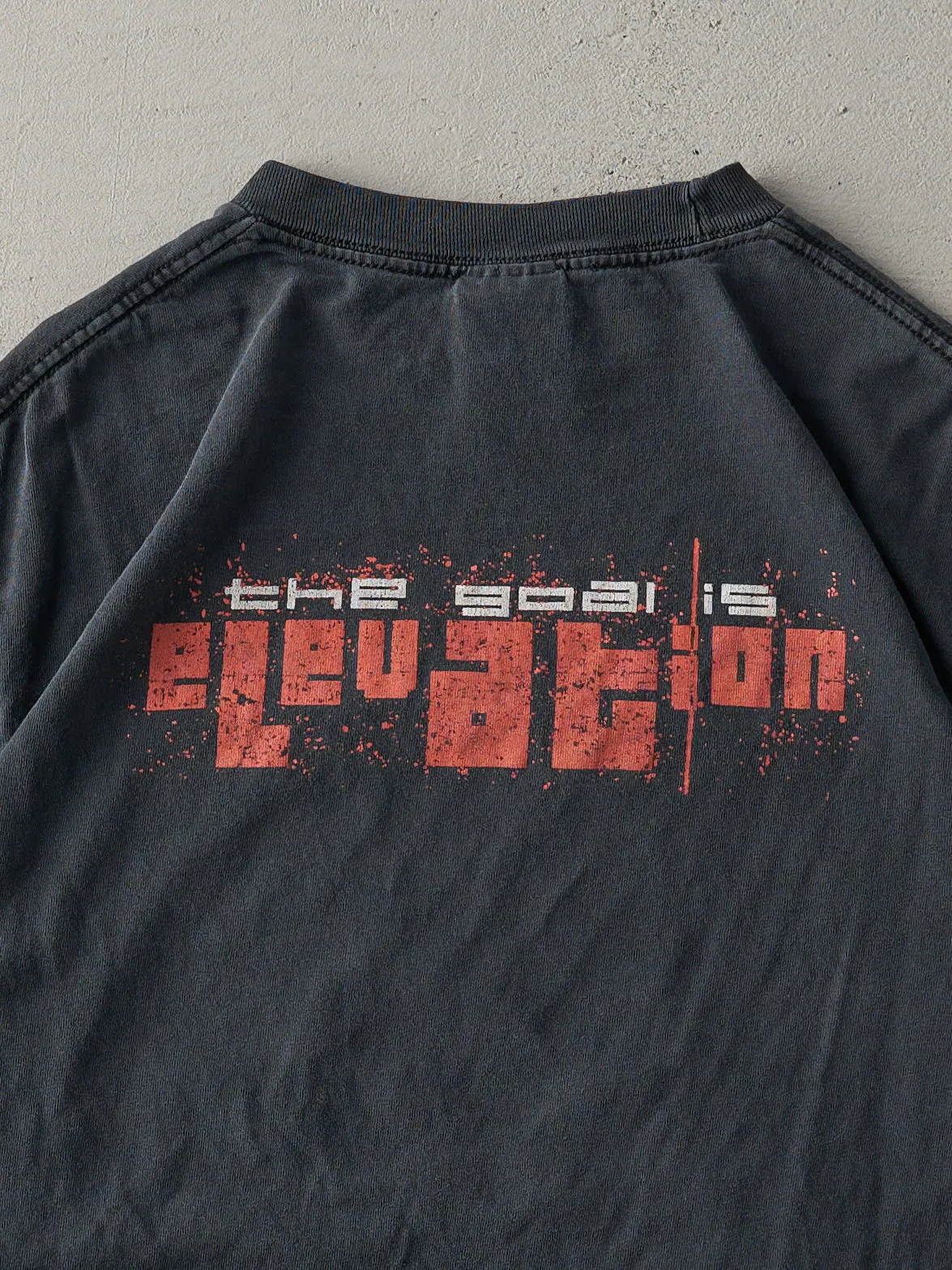 Vintage 01' Black U2 Elevation Tour Band Tee (S) sold by Rebalance Vintage product image thumbnail 4