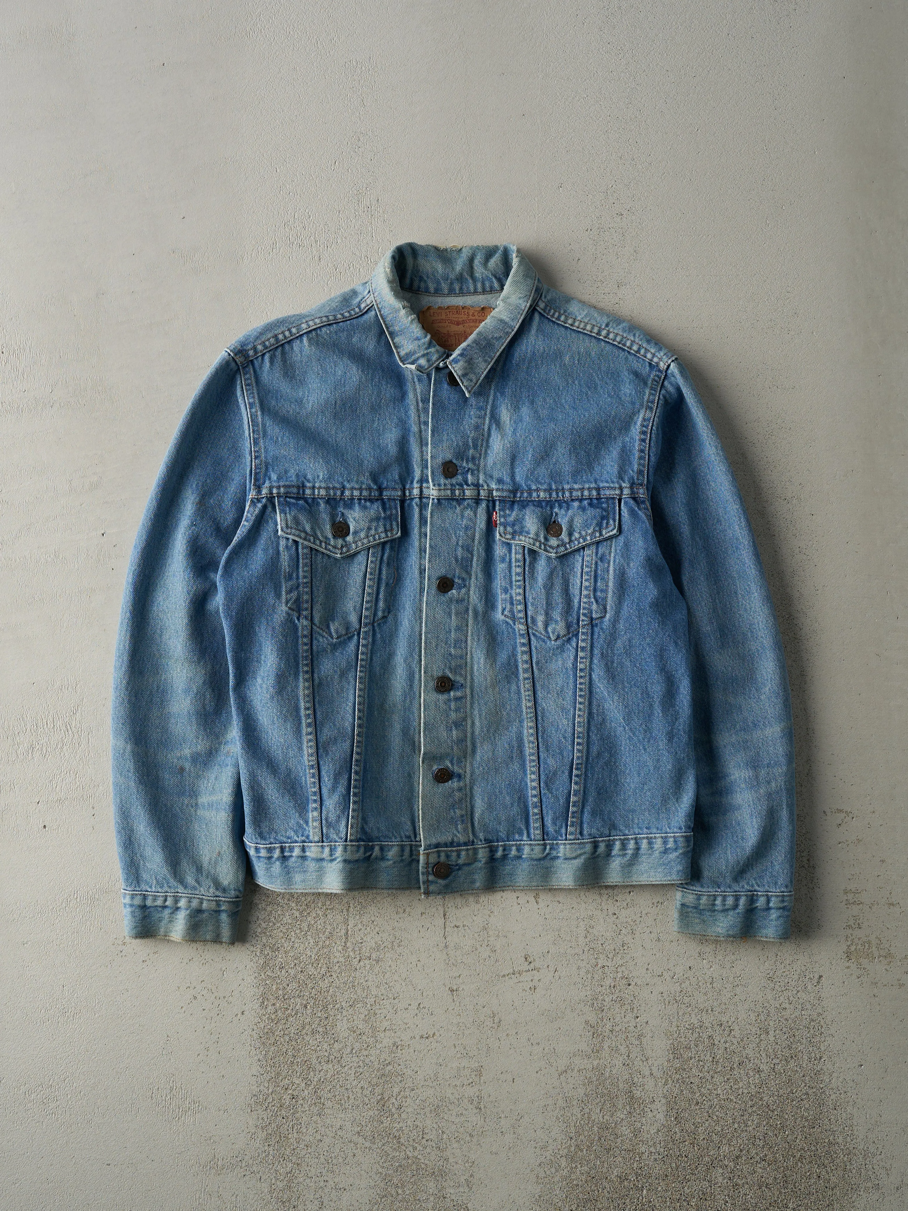 Vintage 90s Light Wash Levi's Type 3 Denim Jacket (S/M) sold by Rebalance Vintage