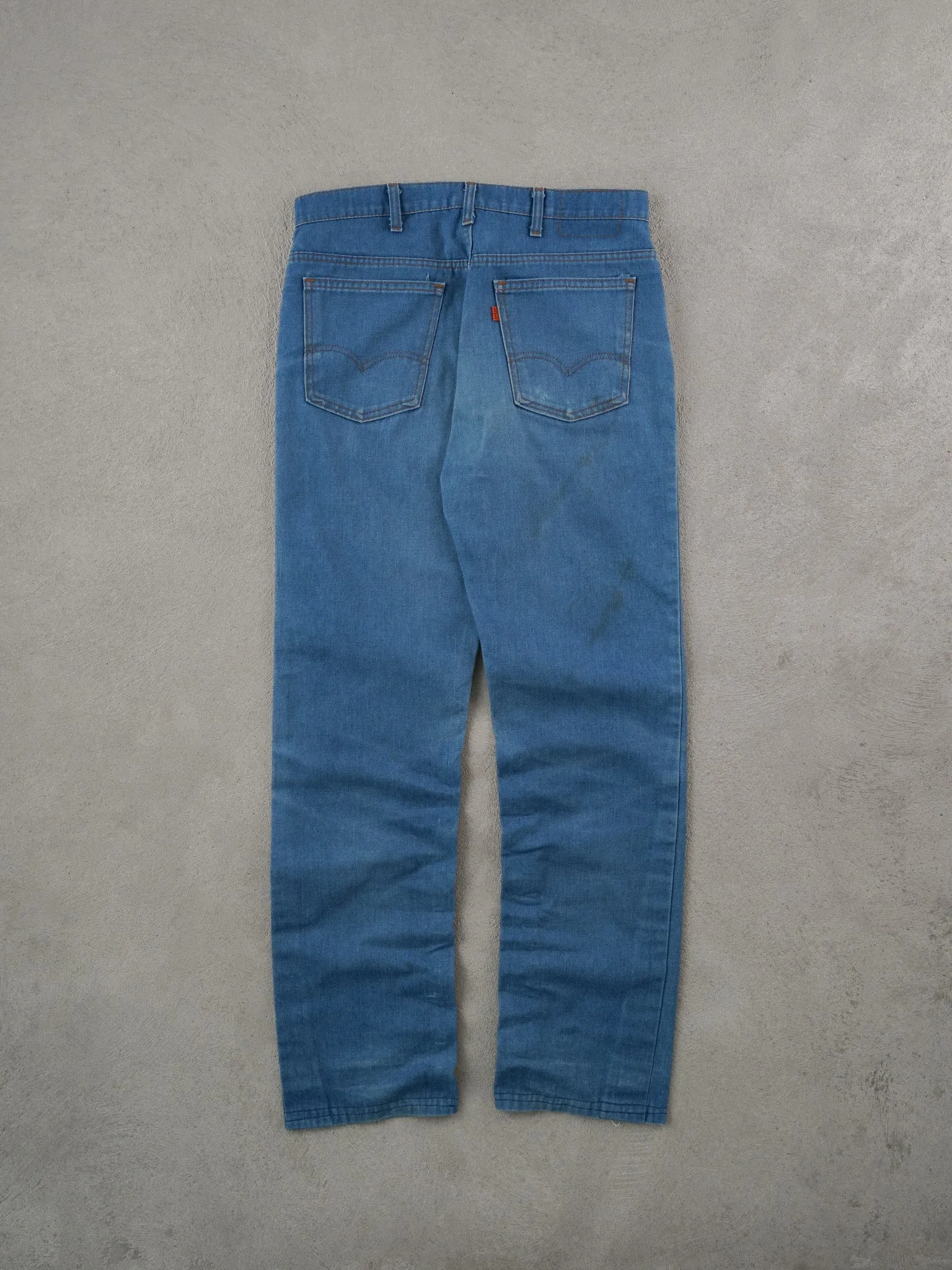 Vintage 70s Blue Levi's Denim Jeans (34x33) sold by Rebalance Vintage product image thumbnail 2