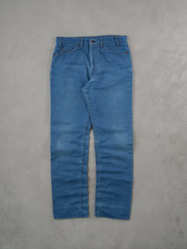 Vintage 70s Blue Levi's Denim Jeans (34x33) sold by Rebalance Vintage
