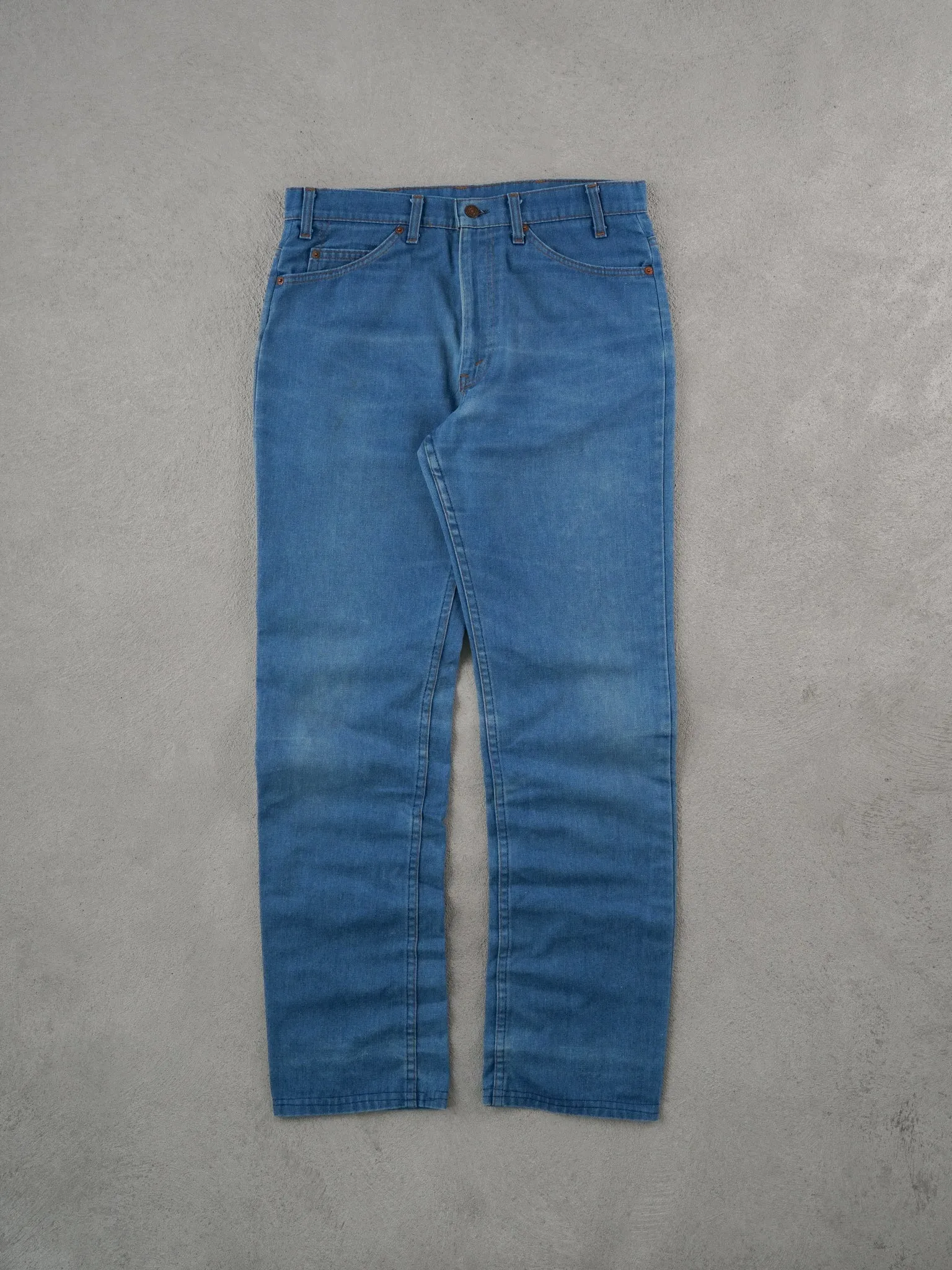 Vintage 70s Blue Levi's Denim Jeans (34x33) sold by Rebalance Vintage