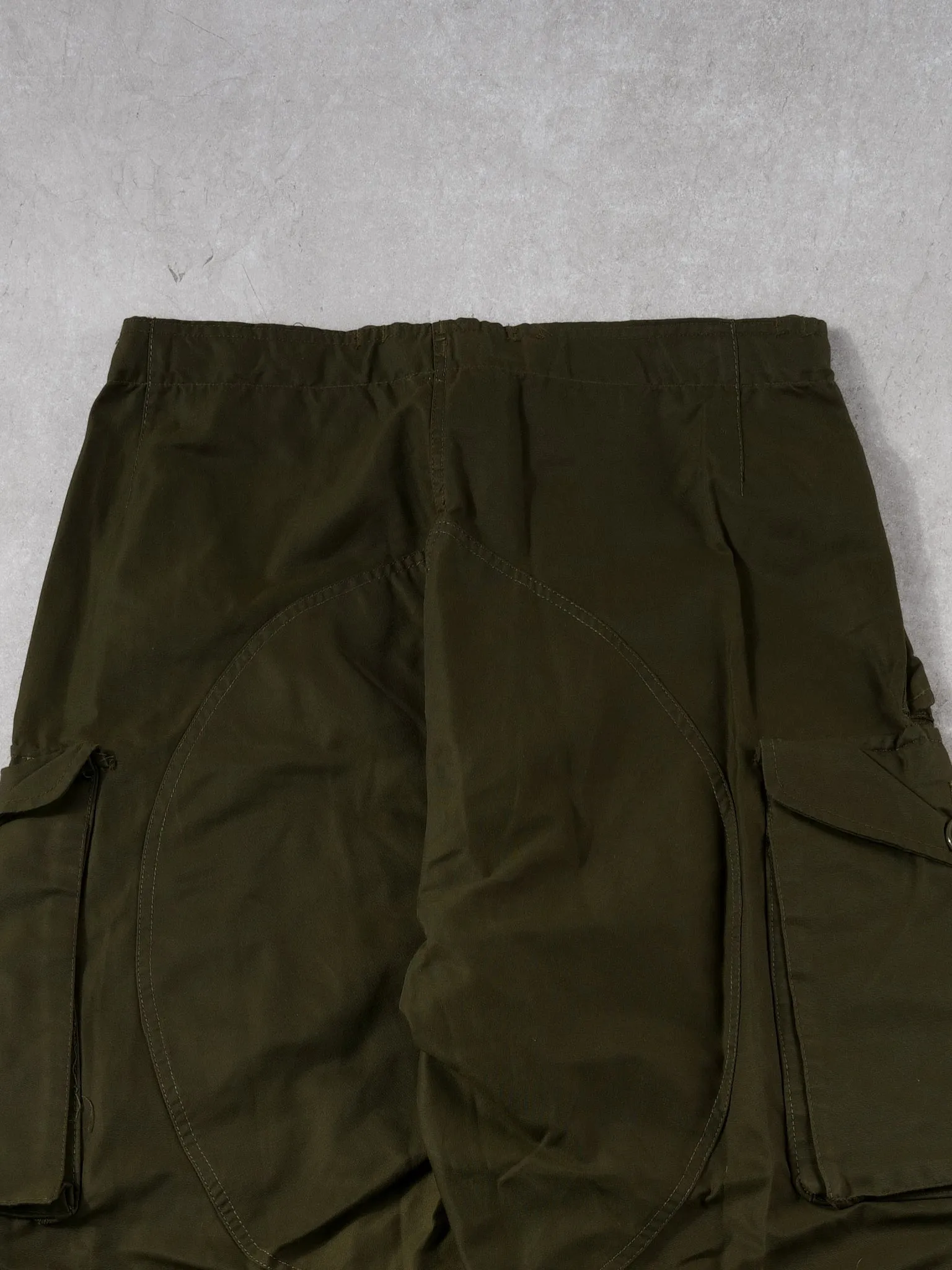 Vintage 70s Green Army Parachute Pant (28~34x31) sold by Rebalance Vintage product image thumbnail 4