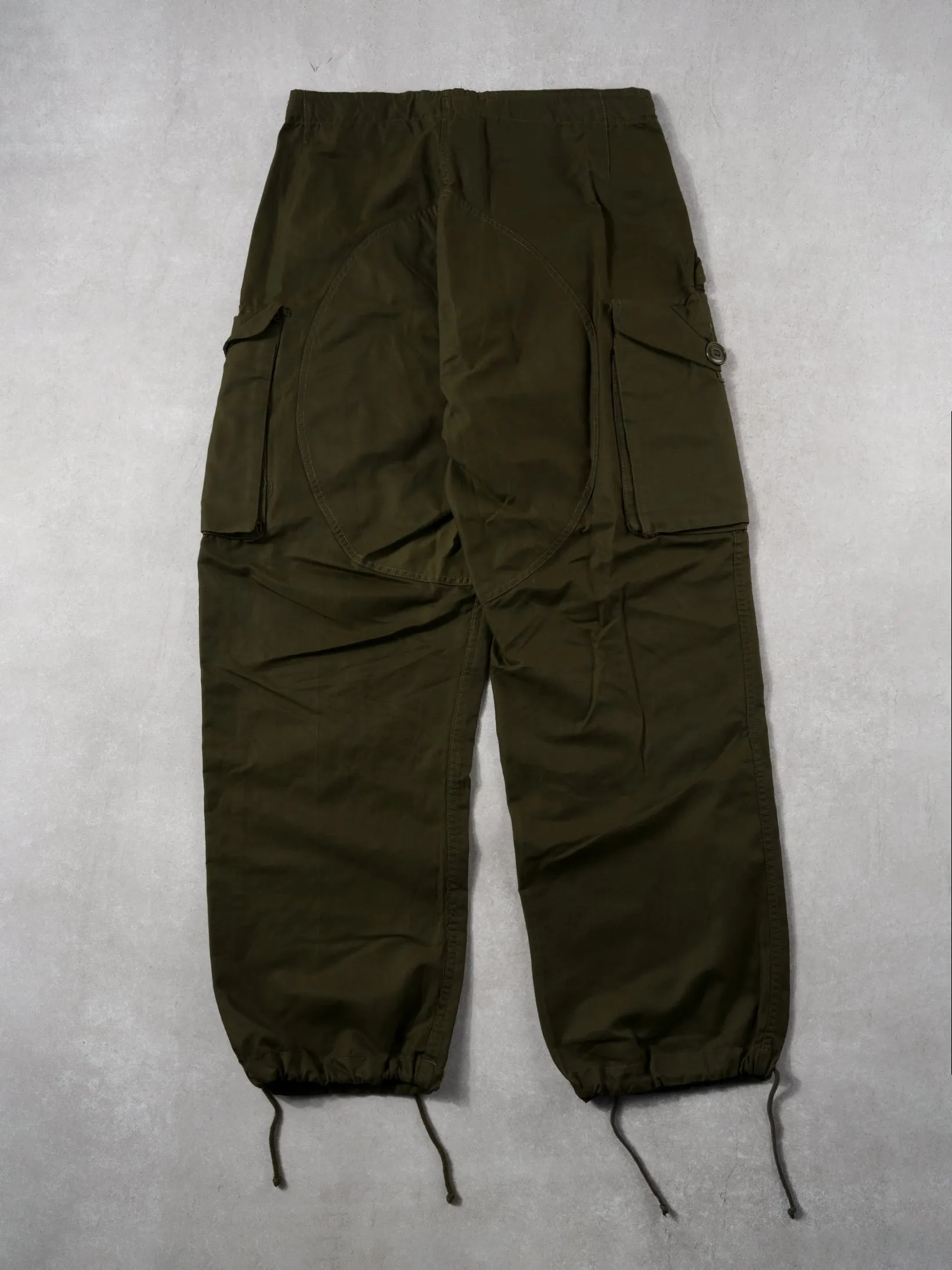 Vintage 70s Green Army Parachute Pant (28~34x31) sold by Rebalance Vintage product image thumbnail 2