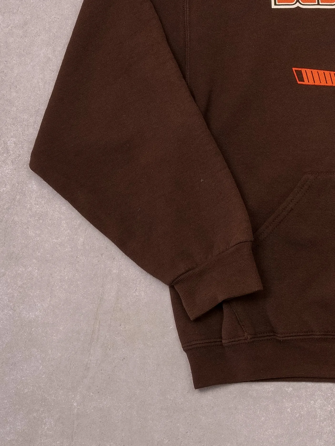 Vintage 90s Brown BSGU Falcons Russel Athletic Hoodie (M) sold by Rebalance Vintage product image thumbnail 3