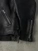 Vintage 90s Black Uber Leather Biker Jacket (L) sold by Rebalance Vintage