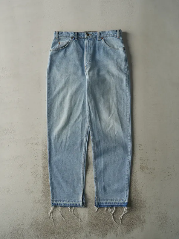 Vintage 80s Light Wash Levi's 634 Orange Tab Jeans (34x32) sold by Rebalance Vintage