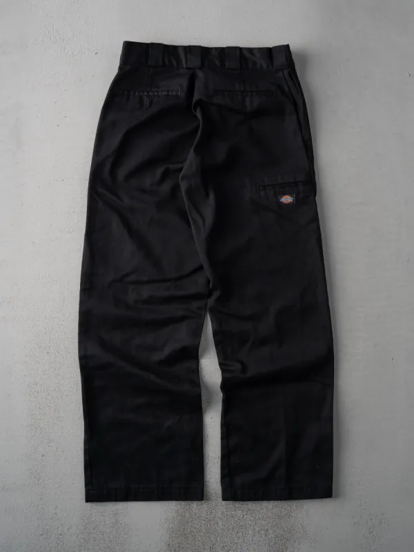 VIntage 90s Black Dickies Loose Fit Double Knee Work Pants (30 x 29) sold by Rebalance Vintage