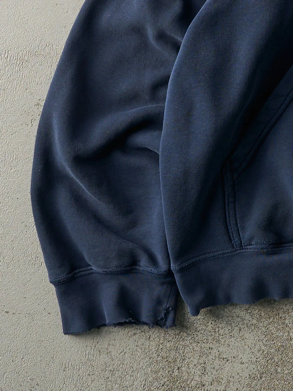 Vintage Y2K Navy Blue Embroidered Nike Swoosh Hoodie (XL/XXL) sold by Rebalance Vintage product image thumbnail 3