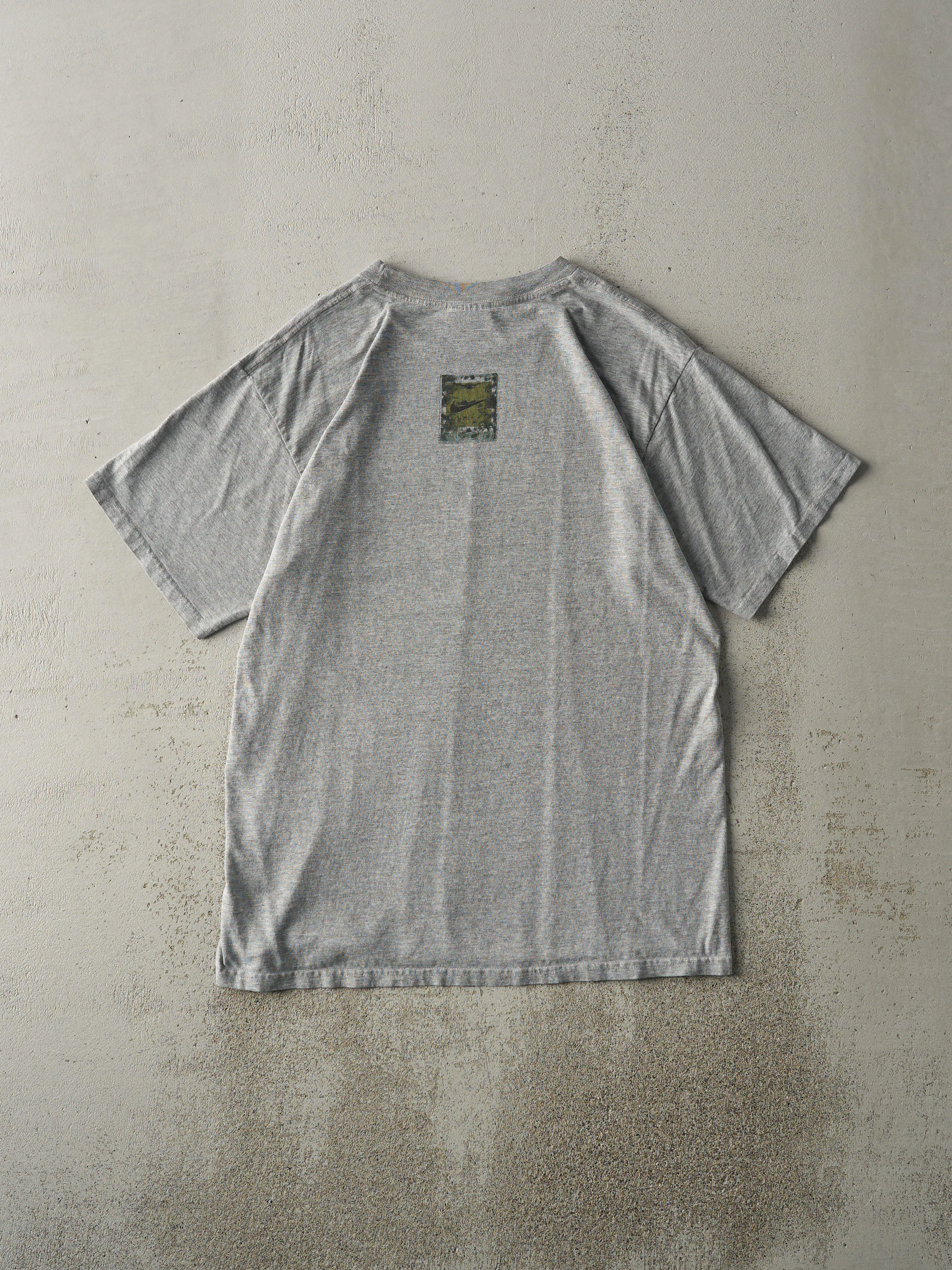 Vintage 90s Grey Nike Tee (M) sold by Rebalance Vintage product image thumbnail 3