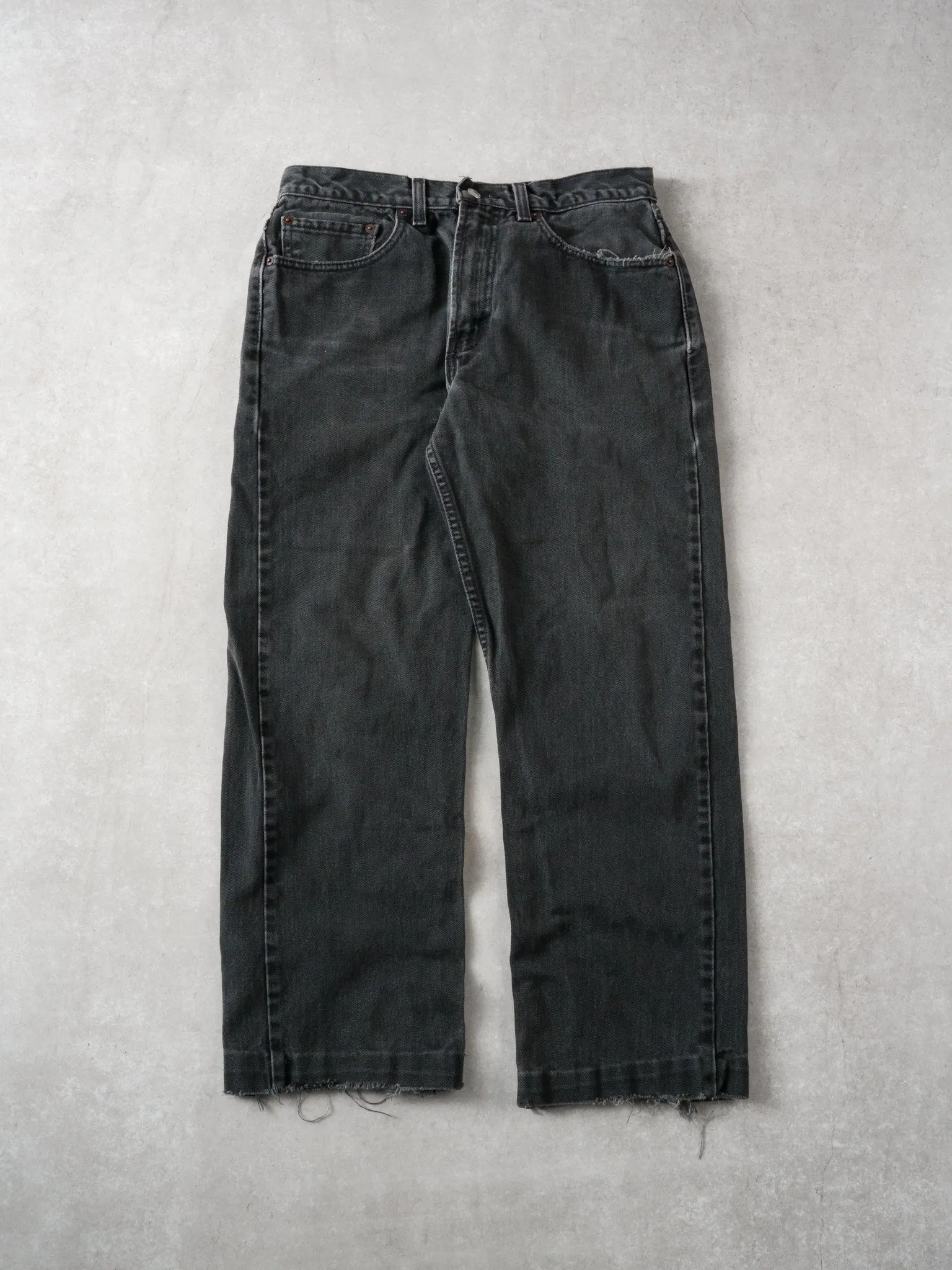 Vintage 90s Black Levi 505 Regular Fit Jeans (32 x 28) sold by Rebalance Vintage