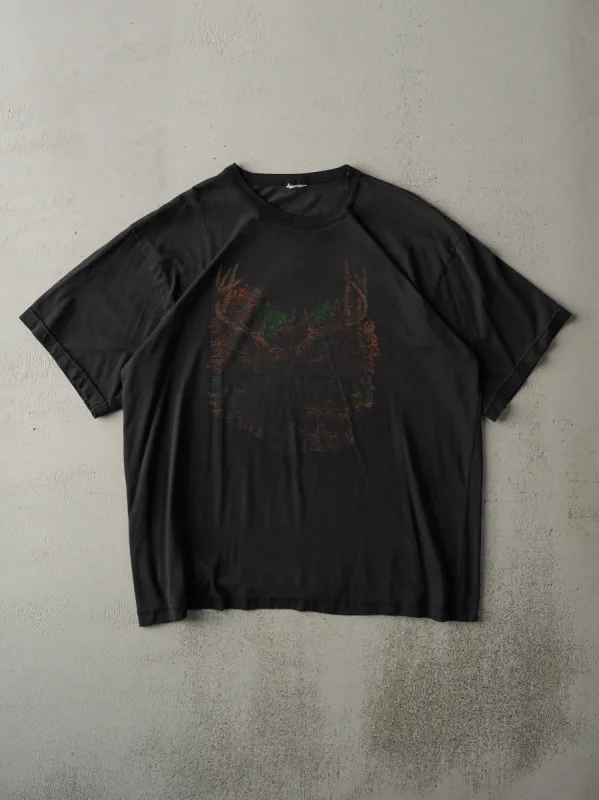 Vintage Y2K Black Faded Nature Scene Tee (M/L) sold by Rebalance Vintage