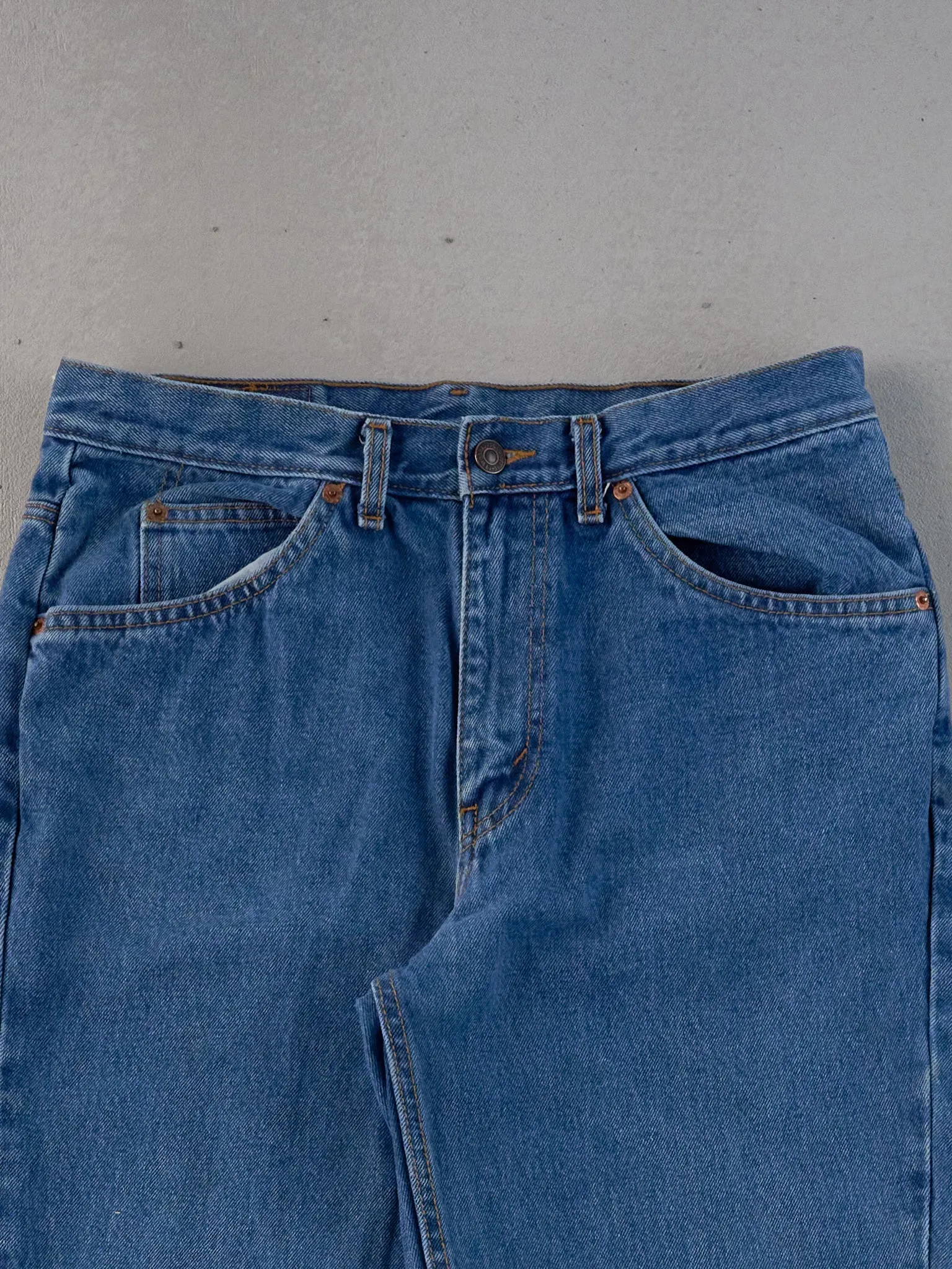 Vintage 70s Blue Levi's 506 Denim Jeans (30x30) sold by Rebalance Vintage product image thumbnail 3