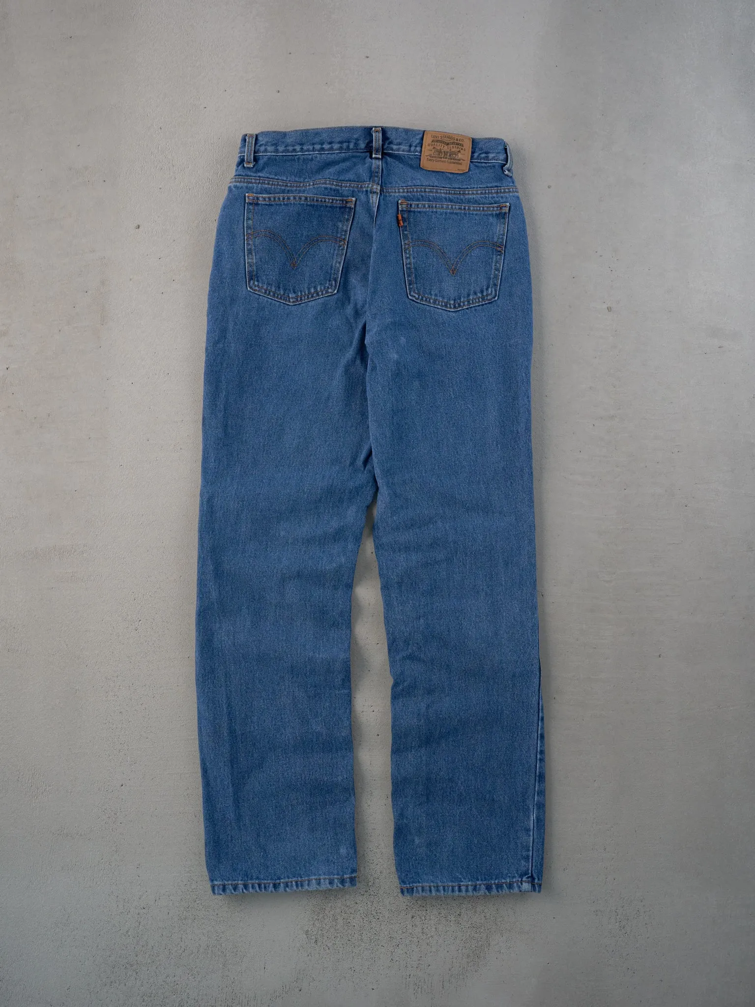 Vintage 70s Blue Levi's 506 Denim Jeans (30x30) sold by Rebalance Vintage product image thumbnail 2