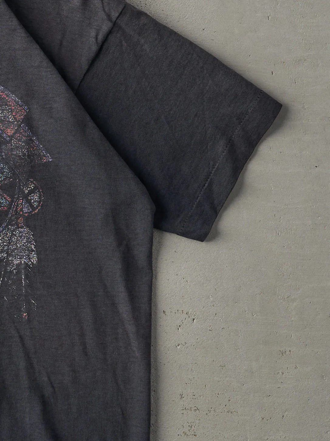 Vintage 90s Faded Black New Mexico Single Stitch Tee (M) sold by Rebalance Vintage product image thumbnail 3