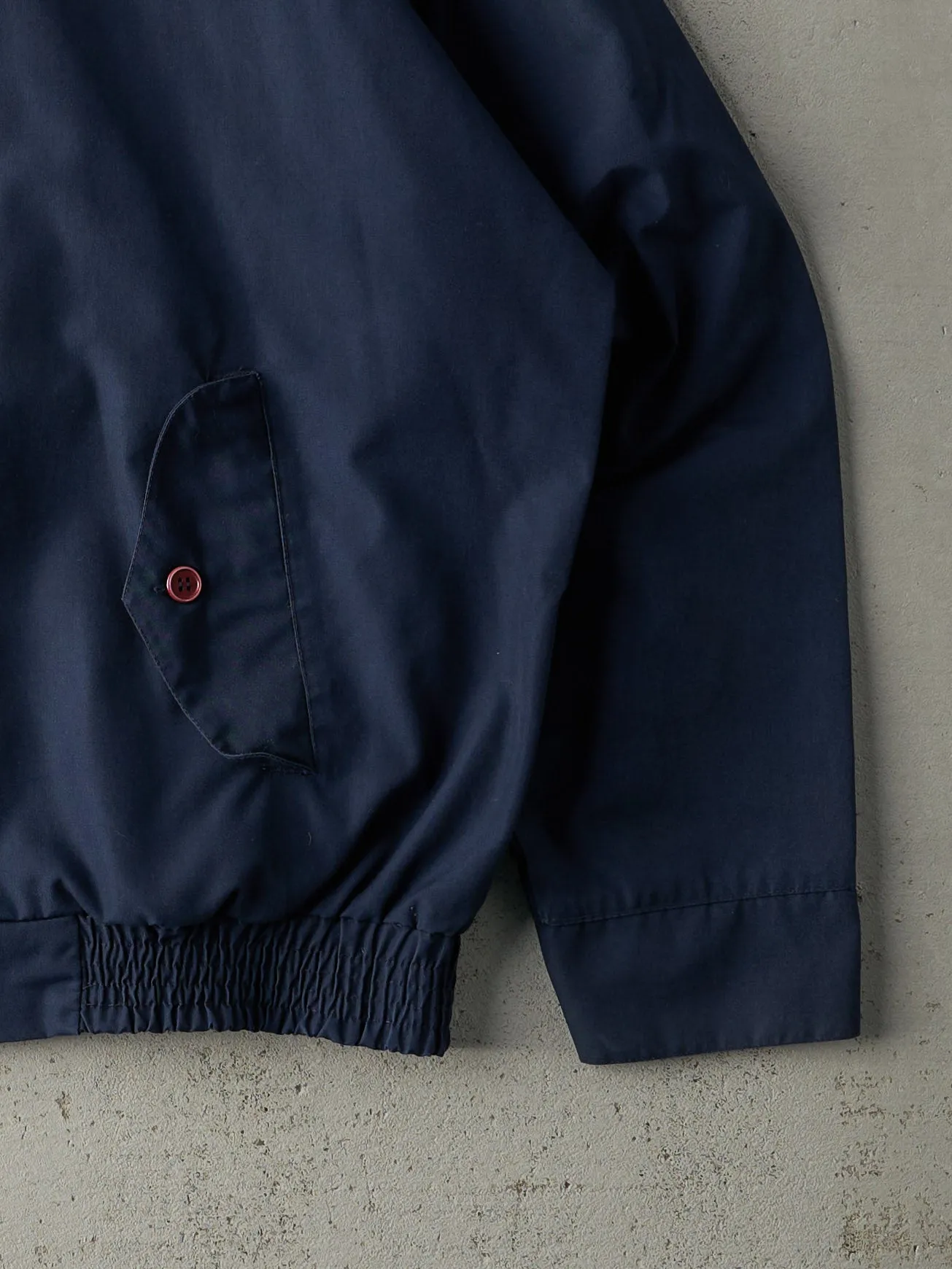 Vintage 80s Navy Blue Blank Workwear Jacket (M/L) sold by Rebalance Vintage product image thumbnail 3