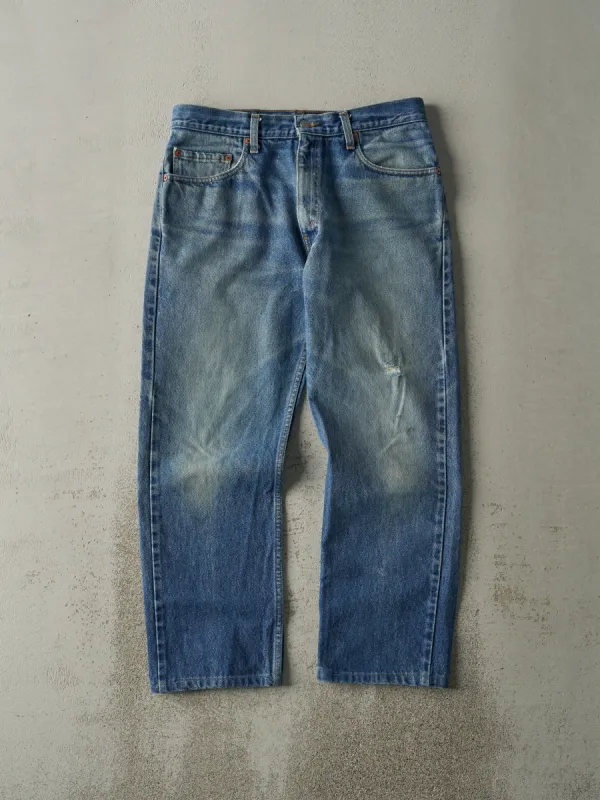 Vintage 80s Mid Wash Levi's 505 Jeans (33x26.5) sold by Rebalance Vintage