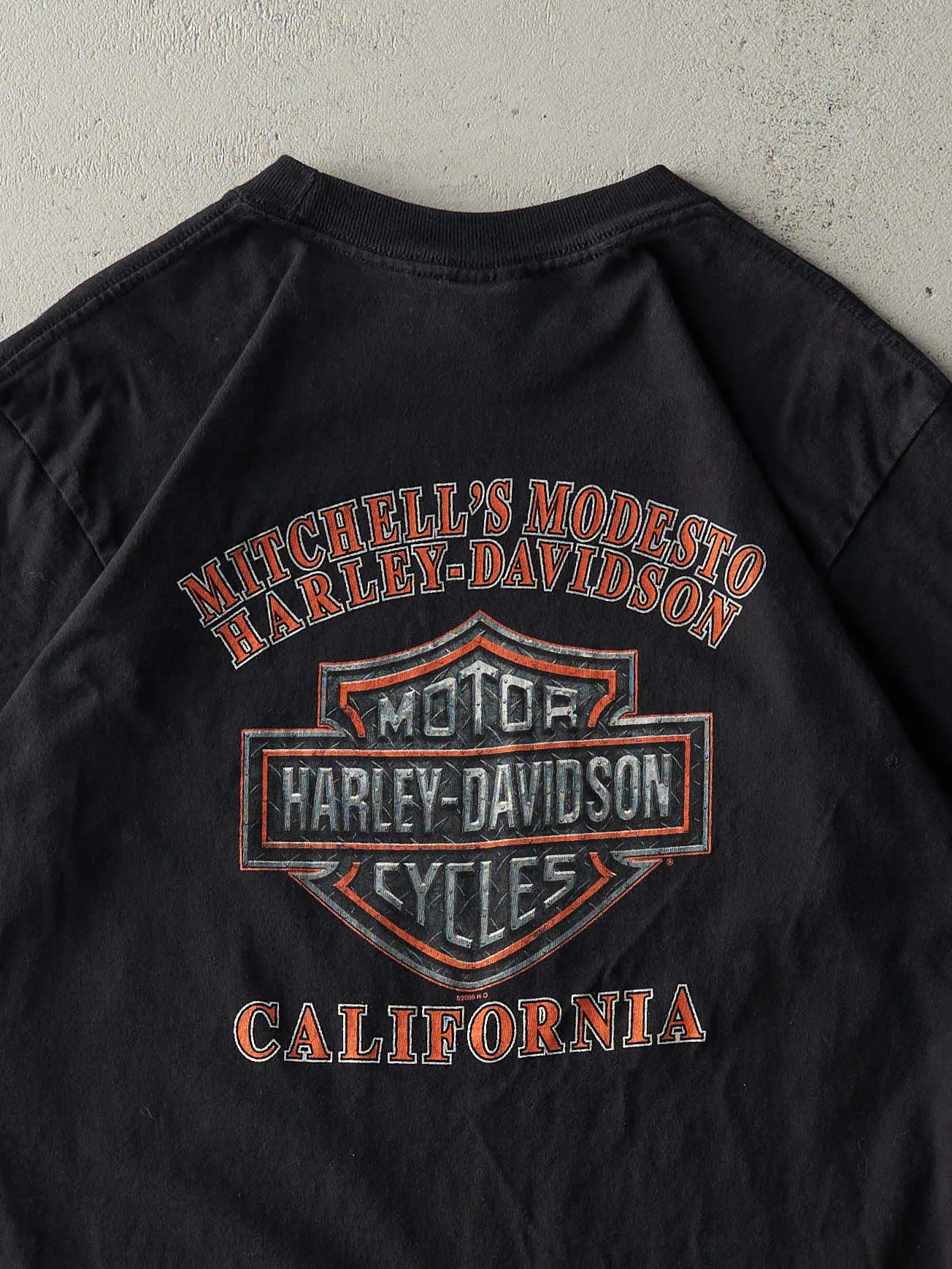 Vintage 06' Black California Harley Davidson Tee (M/L) sold by Rebalance Vintage product image thumbnail 4