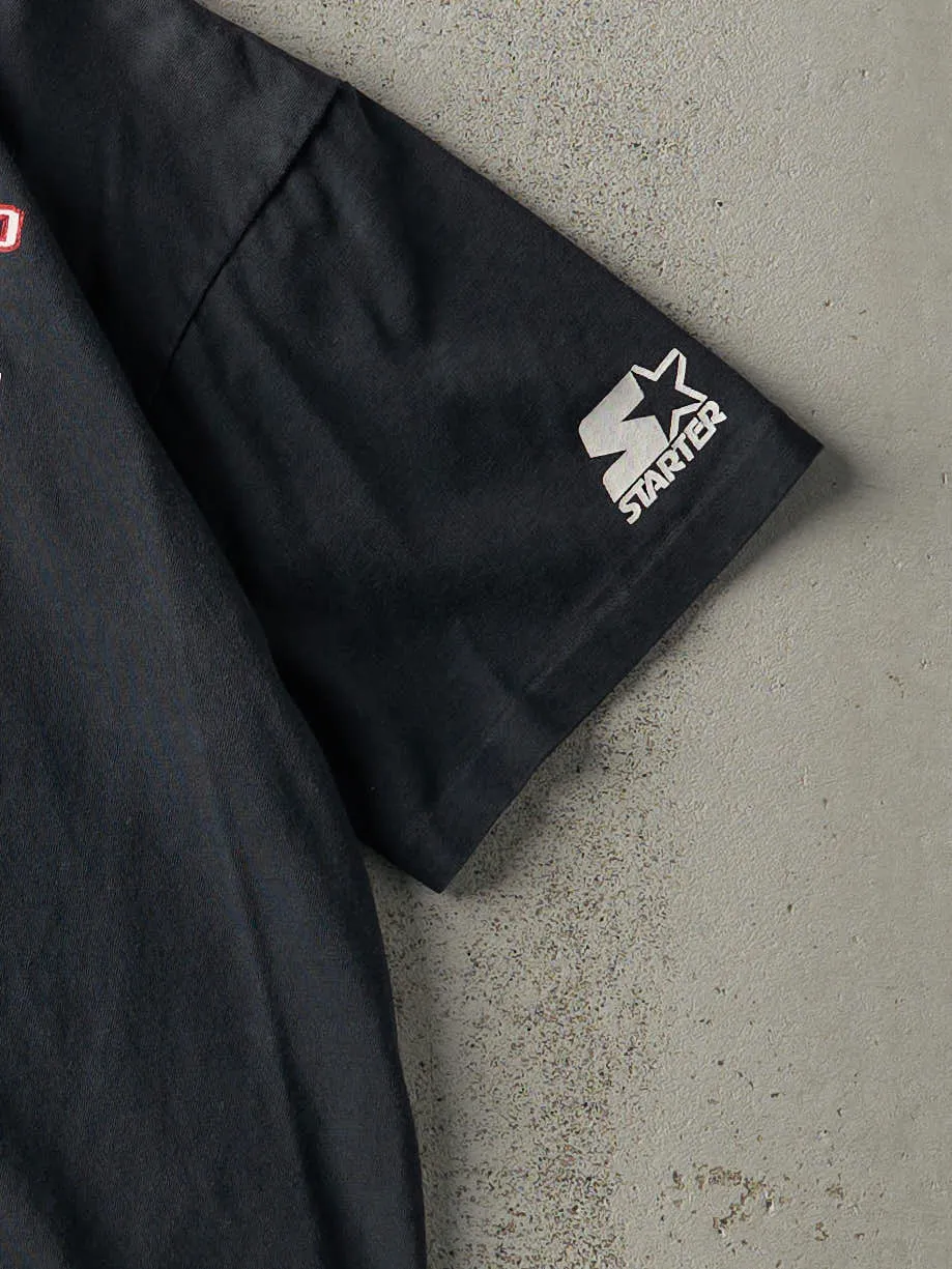 Vintage 91' Black Chicago Bulls Starter Single Stitch Tee (M) sold by Rebalance Vintage product image thumbnail 3