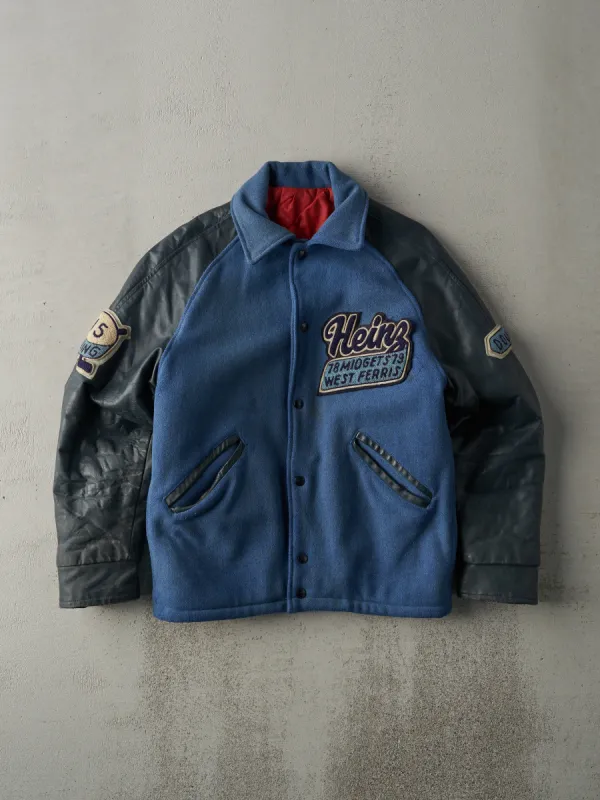 Vintage 78'/79' Blue Heinz West Ferris Varsity Jacket (S/M) sold by Rebalance Vintage