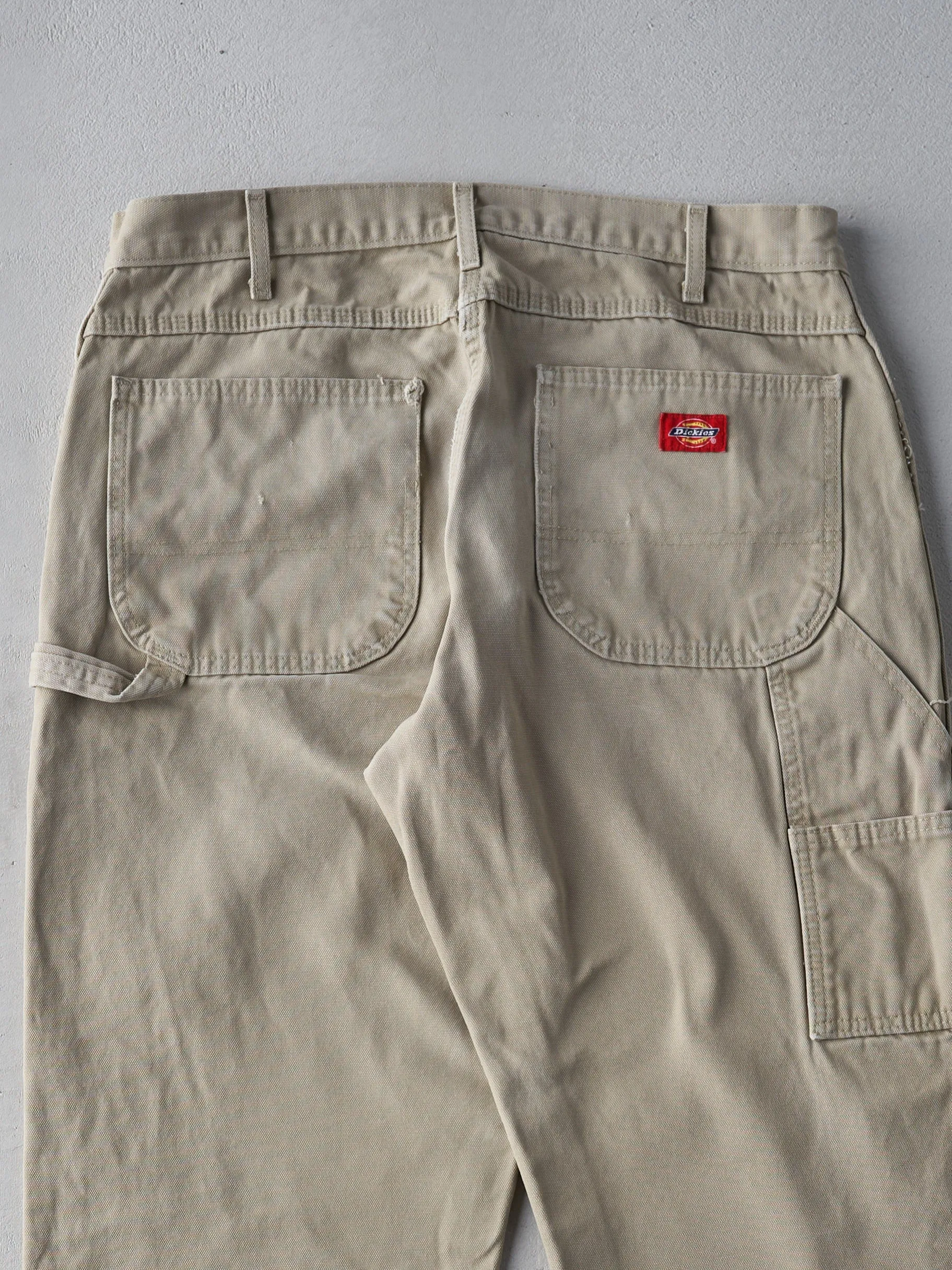 Vintage 90s Khaki Dickies Carpenter Pants (34x31.5) sold by Rebalance Vintage product image thumbnail 4