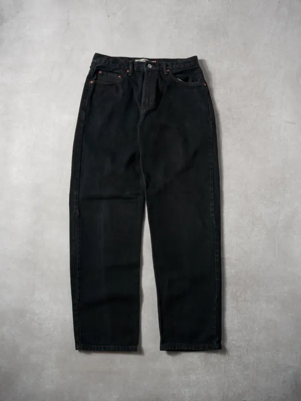 Vintage Y2k Black Levi's 550 Denim Pants (32x32) sold by Rebalance Vintage