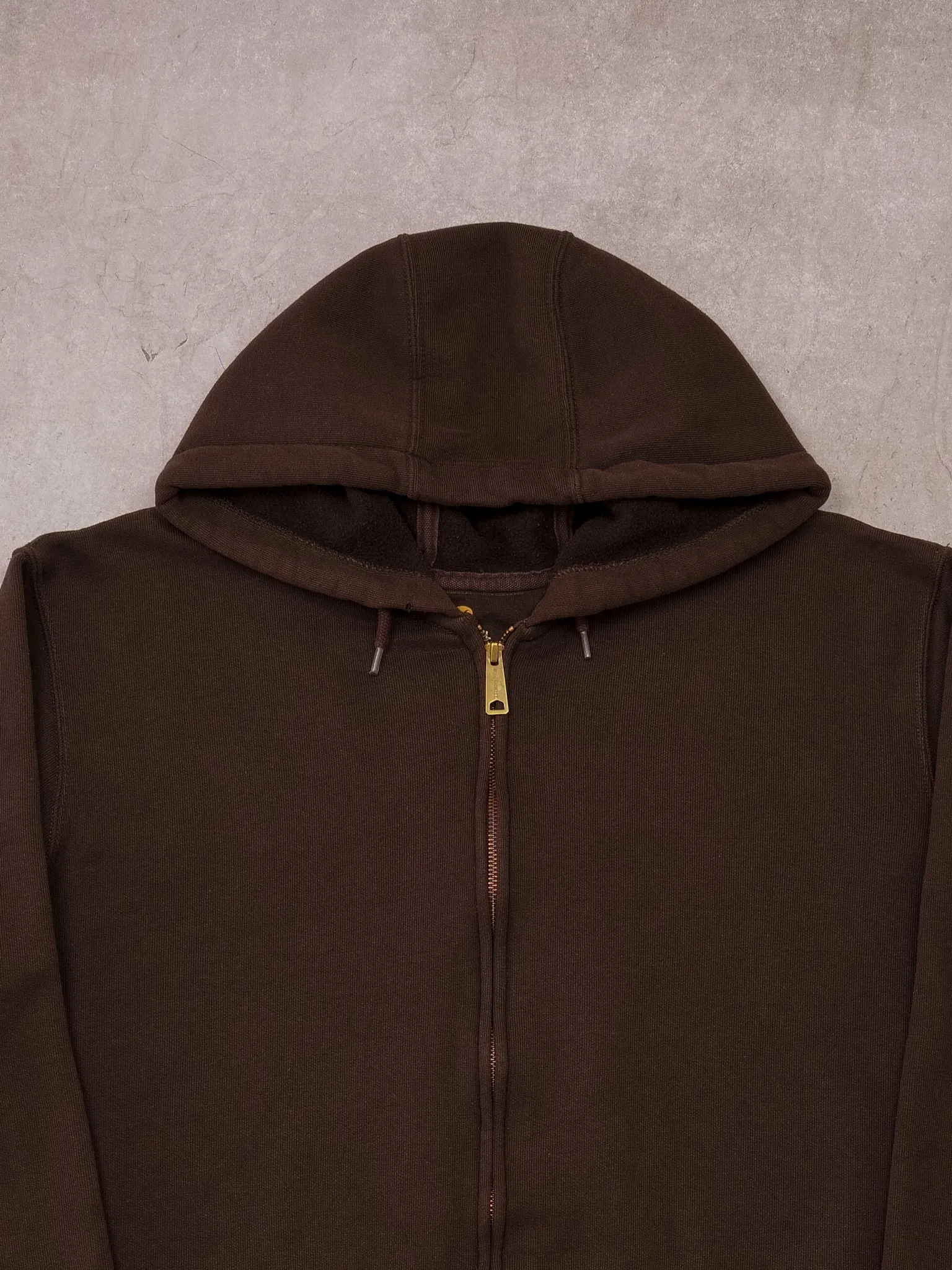 Brown Carhartt Original Fit Zip Up (XL) sold by Rebalance Vintage product image thumbnail 2
