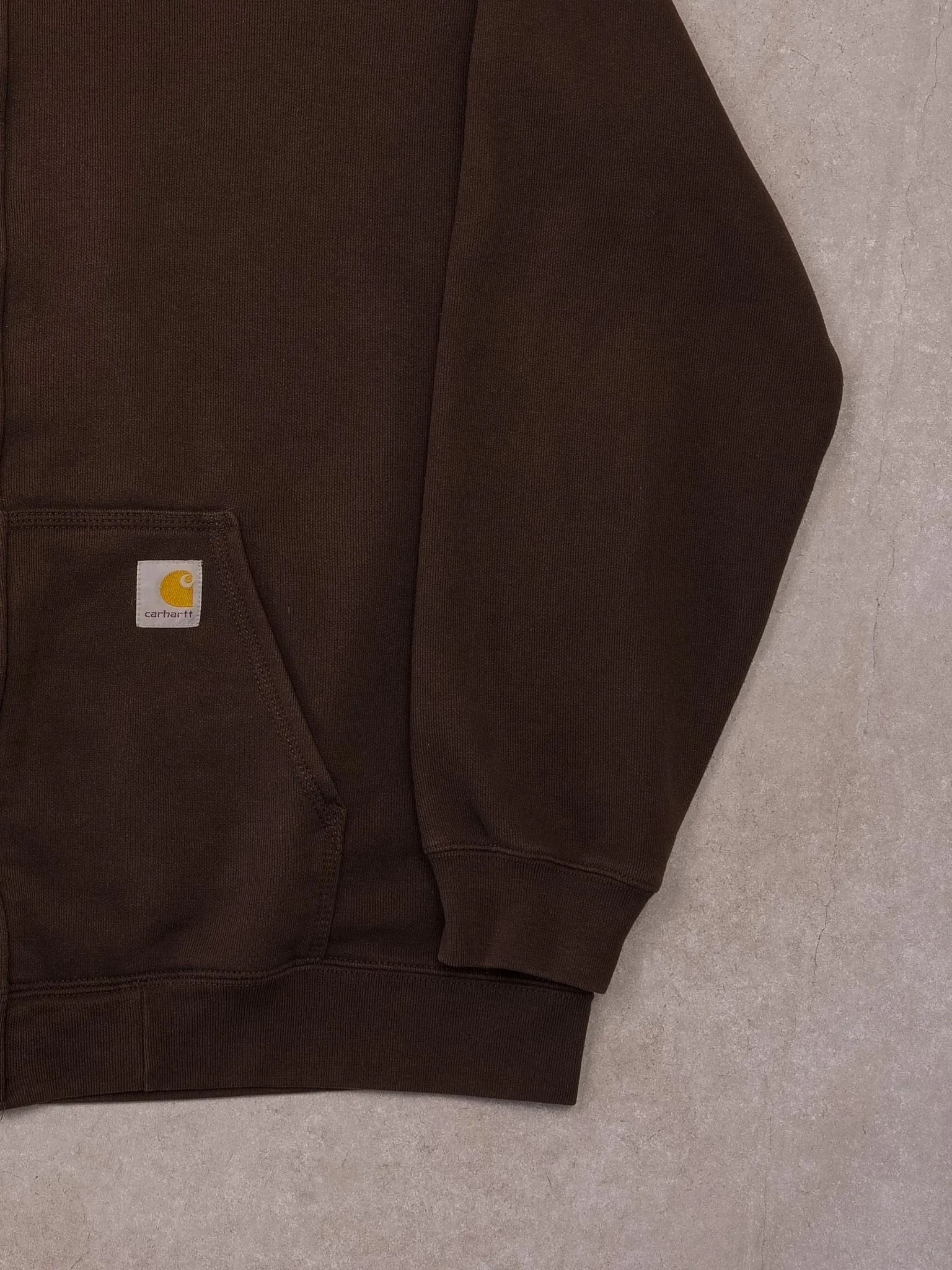 Brown Carhartt Original Fit Zip Up (XL) sold by Rebalance Vintage product image thumbnail 3