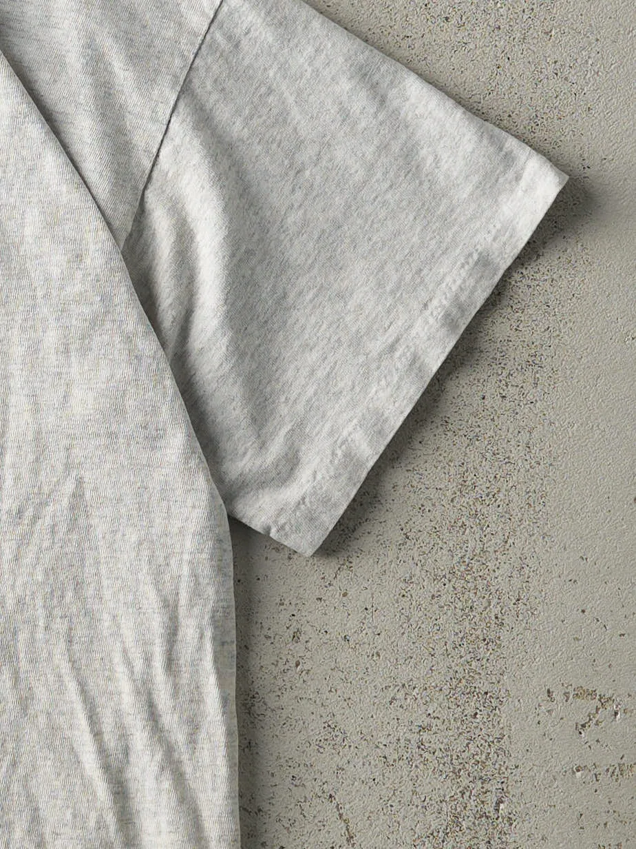 Vintage 90s Heather Grey California Single Stitch Tee (M) sold by Rebalance Vintage product image thumbnail 3