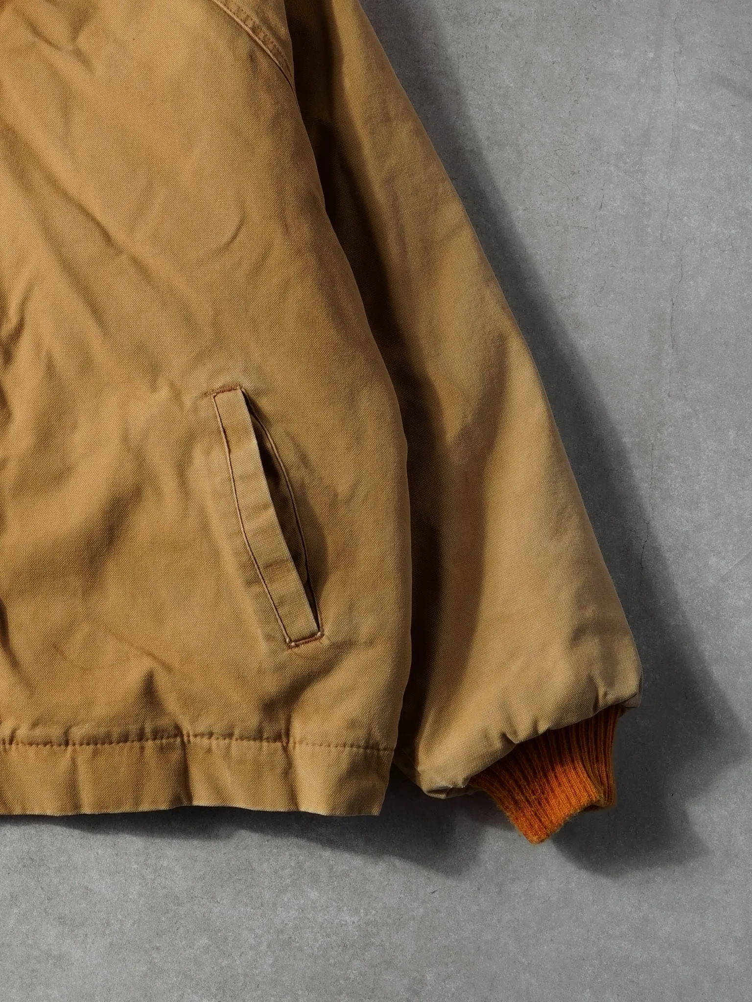 Vintage 90s Khaki Walls USA Workwear Insulated Collared Jacket (XXL) sold by Rebalance Vintage product image thumbnail 3