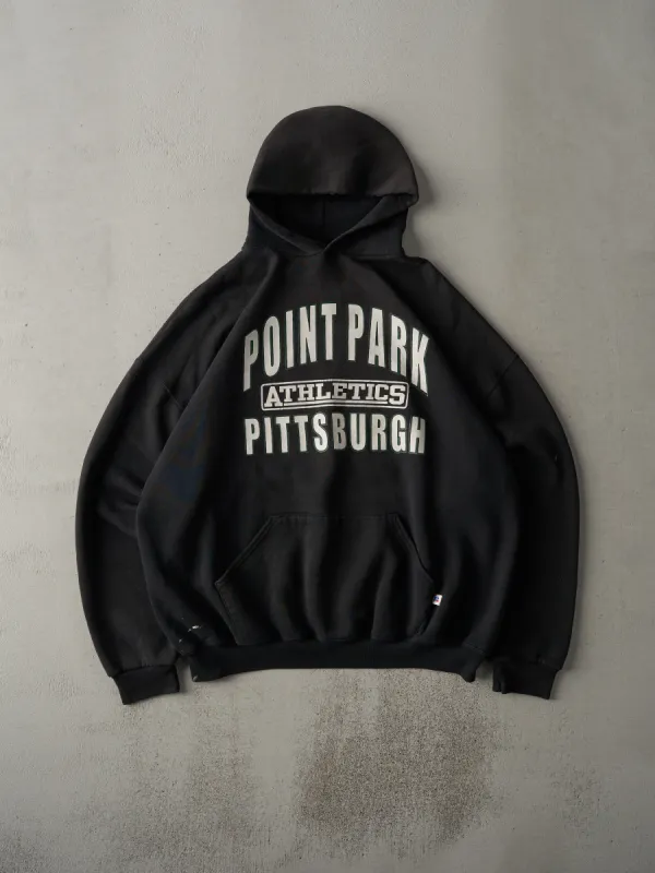 Vintage Y2K Black Russell Athletics Point Park Pittsburgh Hoodie (XL) sold by Rebalance Vintage