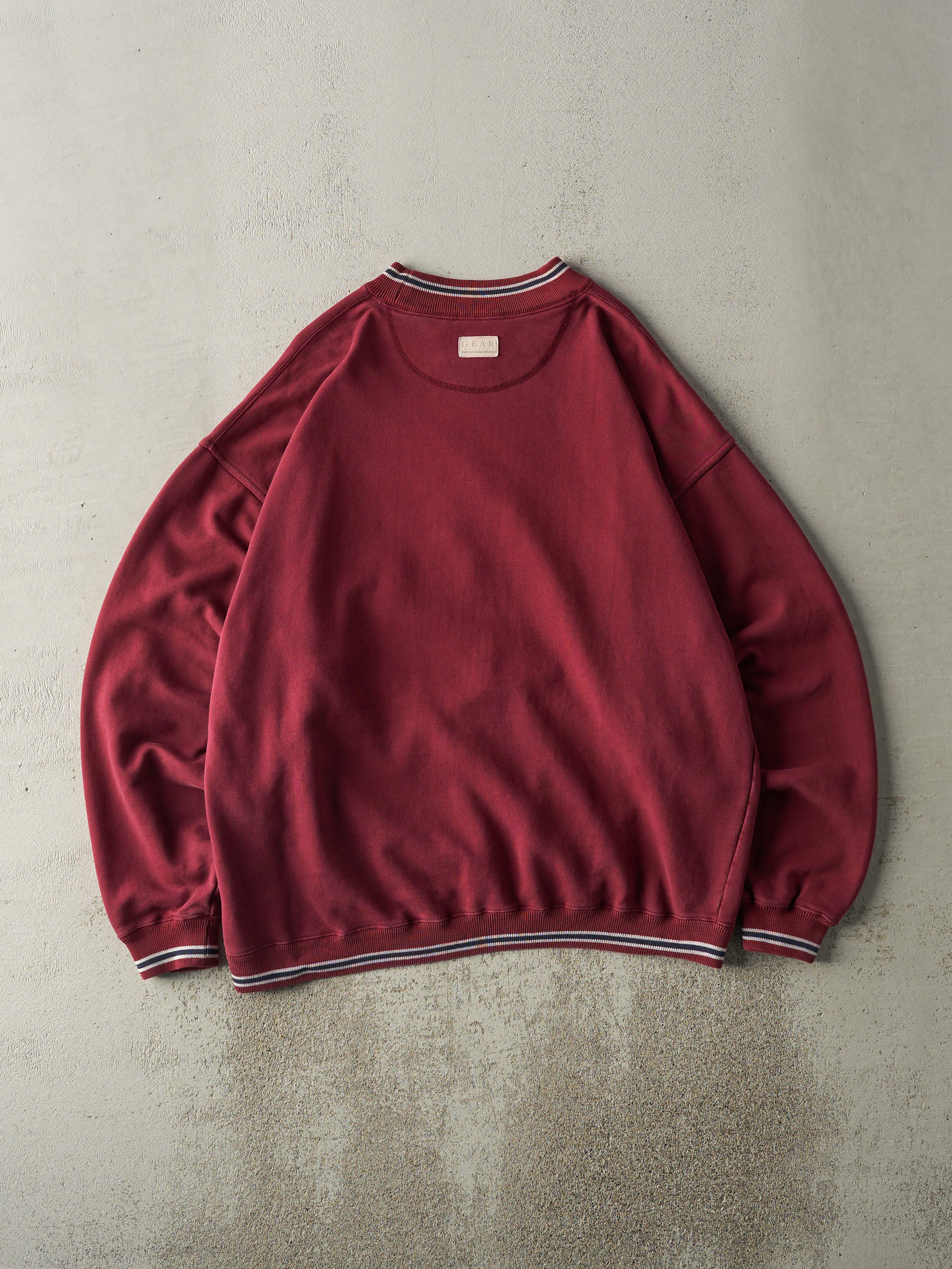 Vintage 94' Red Palm Springs Polo Club Crewneck (XL) sold by Rebalance Vintage product image thumbnail 2