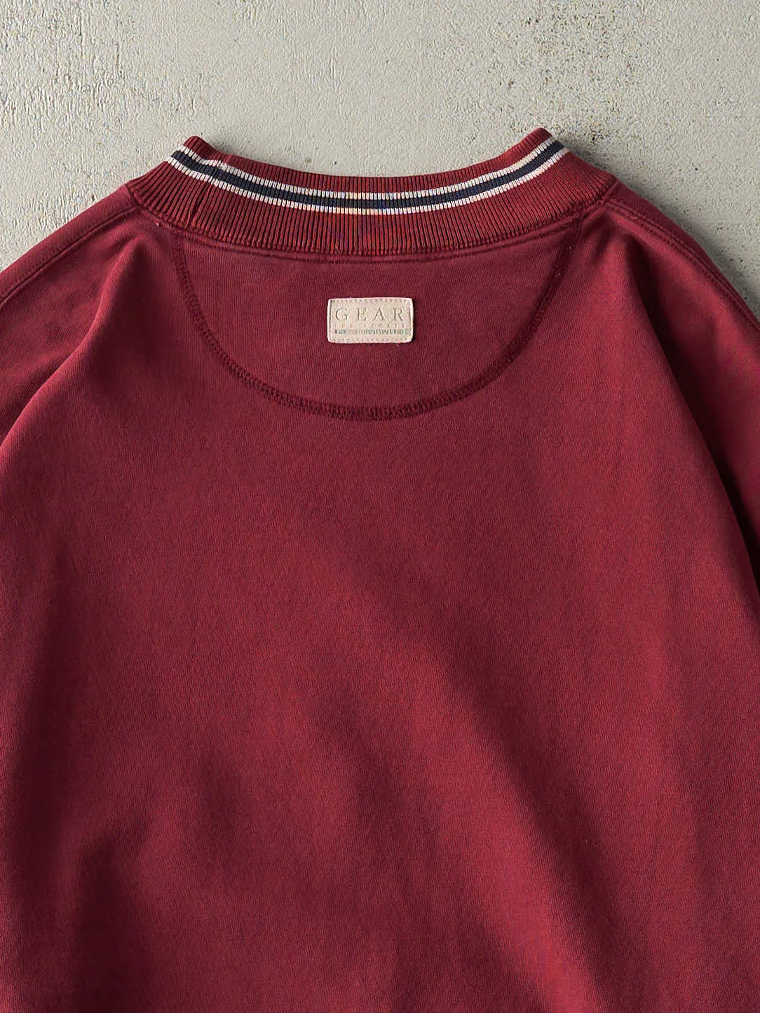 Vintage 94' Red Palm Springs Polo Club Crewneck (XL) sold by Rebalance Vintage product image thumbnail 4