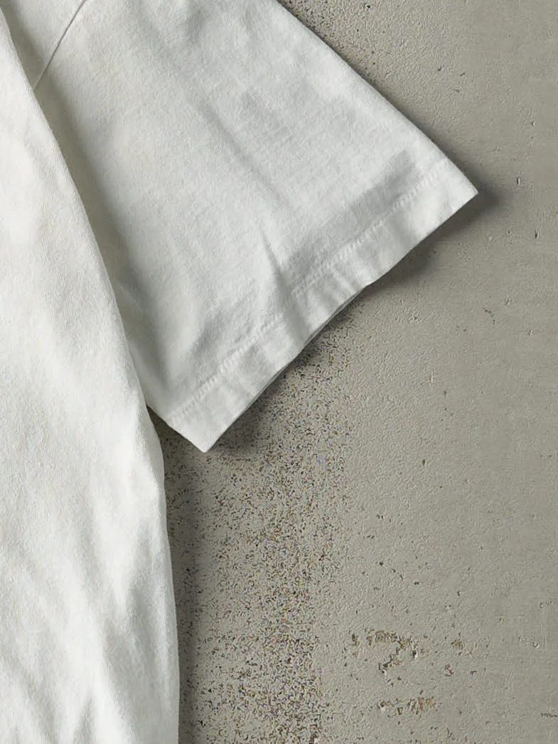 Vintage 90s White Coca Cola Single Stitch Tee (M) sold by Rebalance Vintage product image thumbnail 3