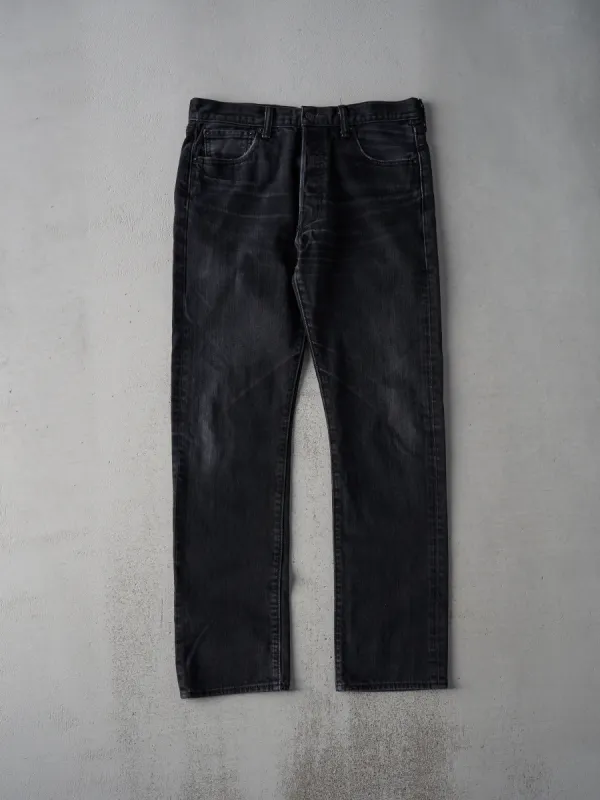 Vintage Y2K Black Levi's 501s Pants (33x32) sold by Rebalance Vintage