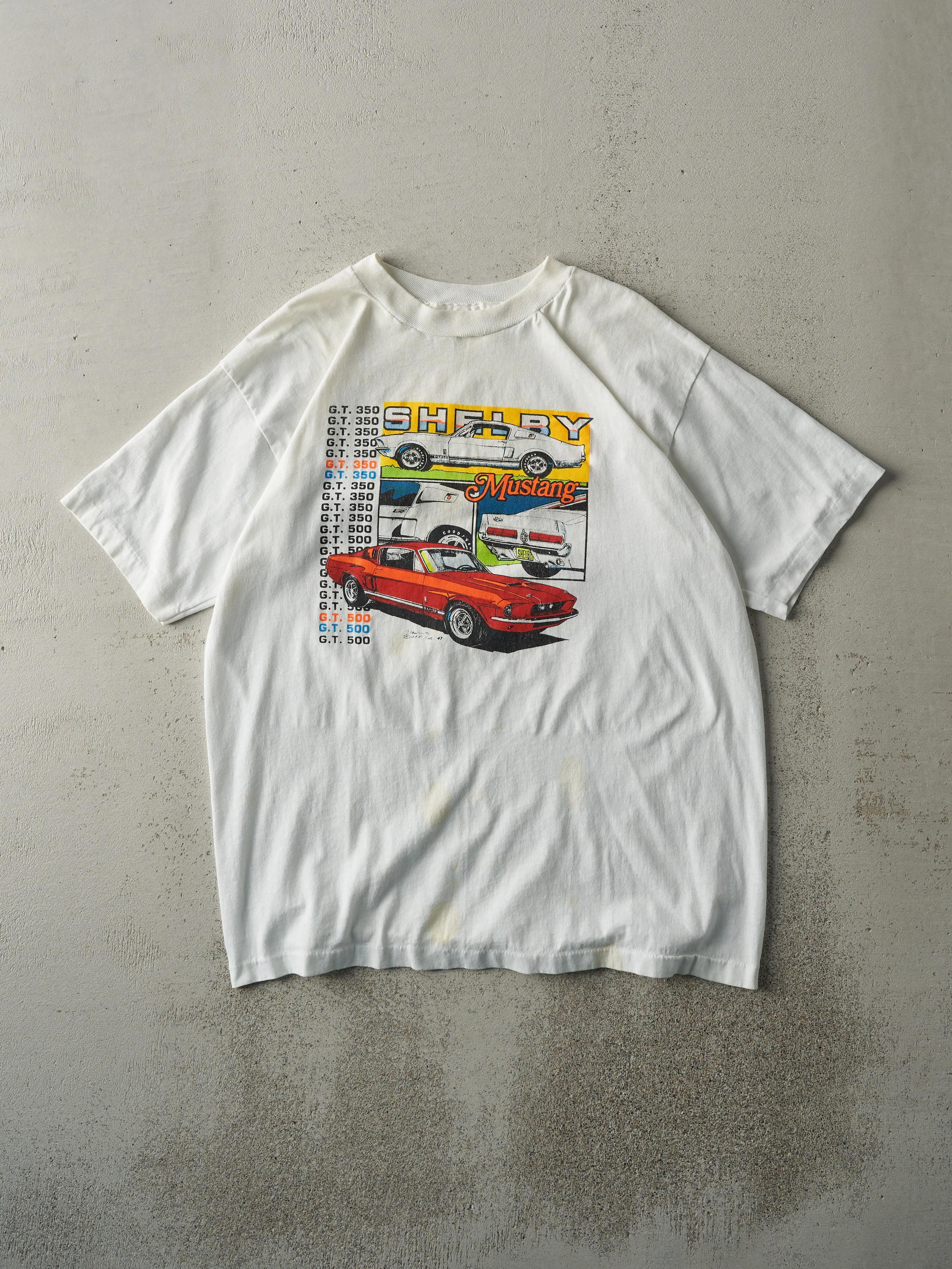 Vintage 90' Ford Shelby Mustang Single Stitch Tee (M) sold by Rebalance Vintage