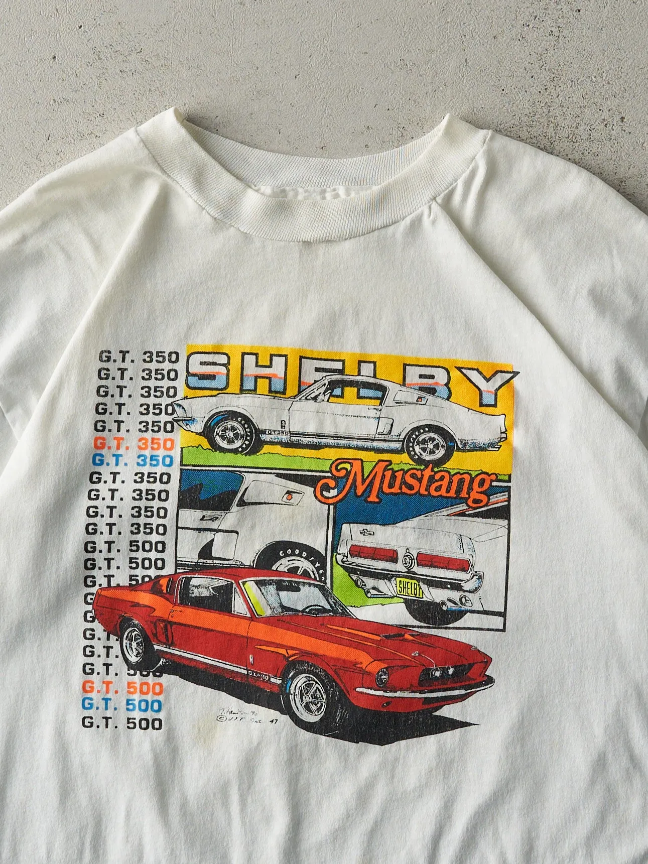 Vintage 90' Ford Shelby Mustang Single Stitch Tee (M) sold by Rebalance Vintage product image thumbnail 2