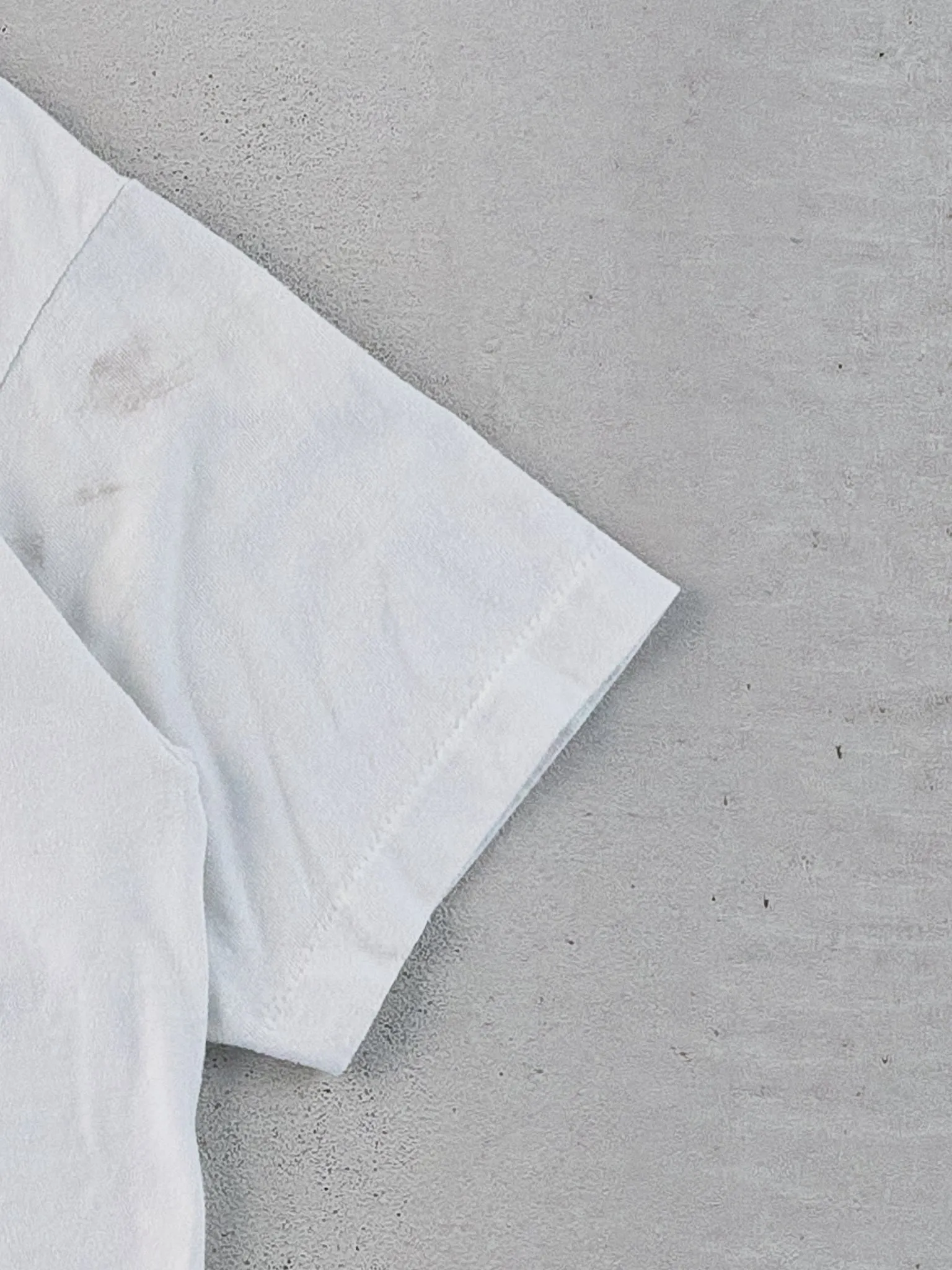 Vintage 80s White Single Stitched West Virginia Champion University Tee (XS)I sold by Rebalance Vintage product image thumbnail 2