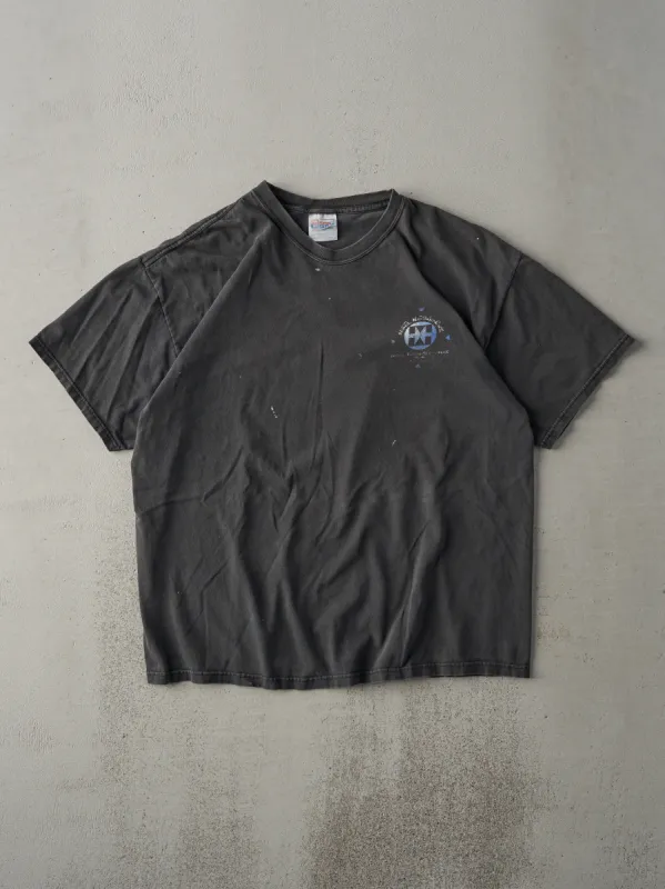 Vintage 01' Faded Black Mitel Networks Tee (M) sold by Rebalance Vintage