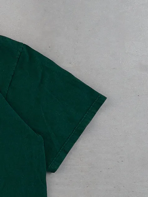 Vintage Pine Green Boston University Tee (M) sold by Rebalance Vintage product image thumbnail 3