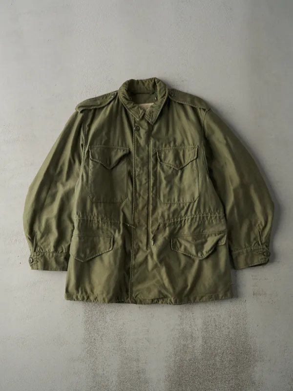 Vintage 60s Olive Green OG 107 Field Coat Military Jacket (M) sold by Rebalance Vintage