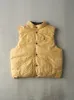 Vintage 90s Navy & Yellow Reversible Polo Puffer Vest (L) sold by Rebalance Vintage