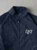 Vintage 60s Navy London Fog Embroidered Harrington Jacket (M) sold by Rebalance Vintage