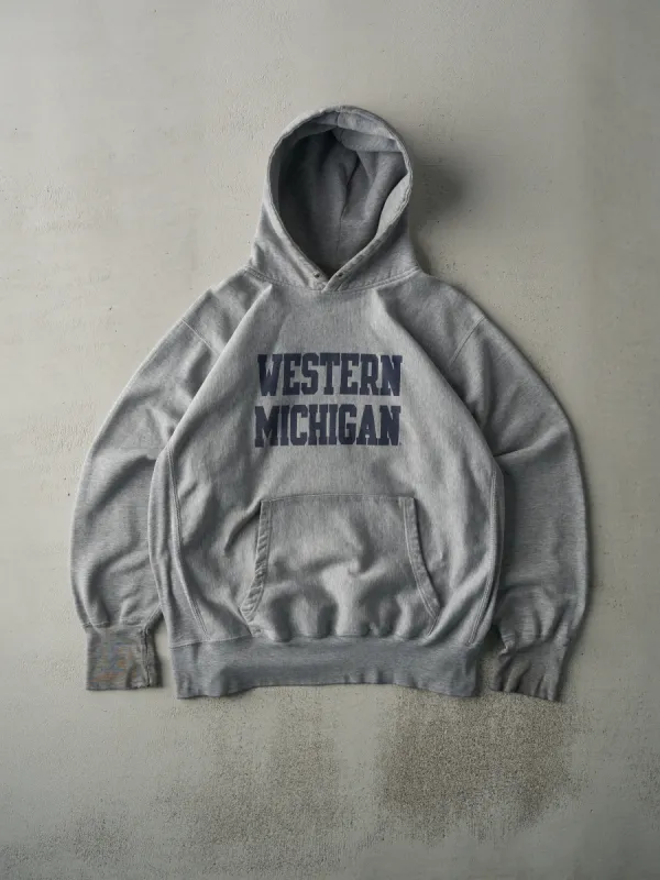 Vintage 90s Grey Western Michigan Hoodie (L) sold by Rebalance Vintage