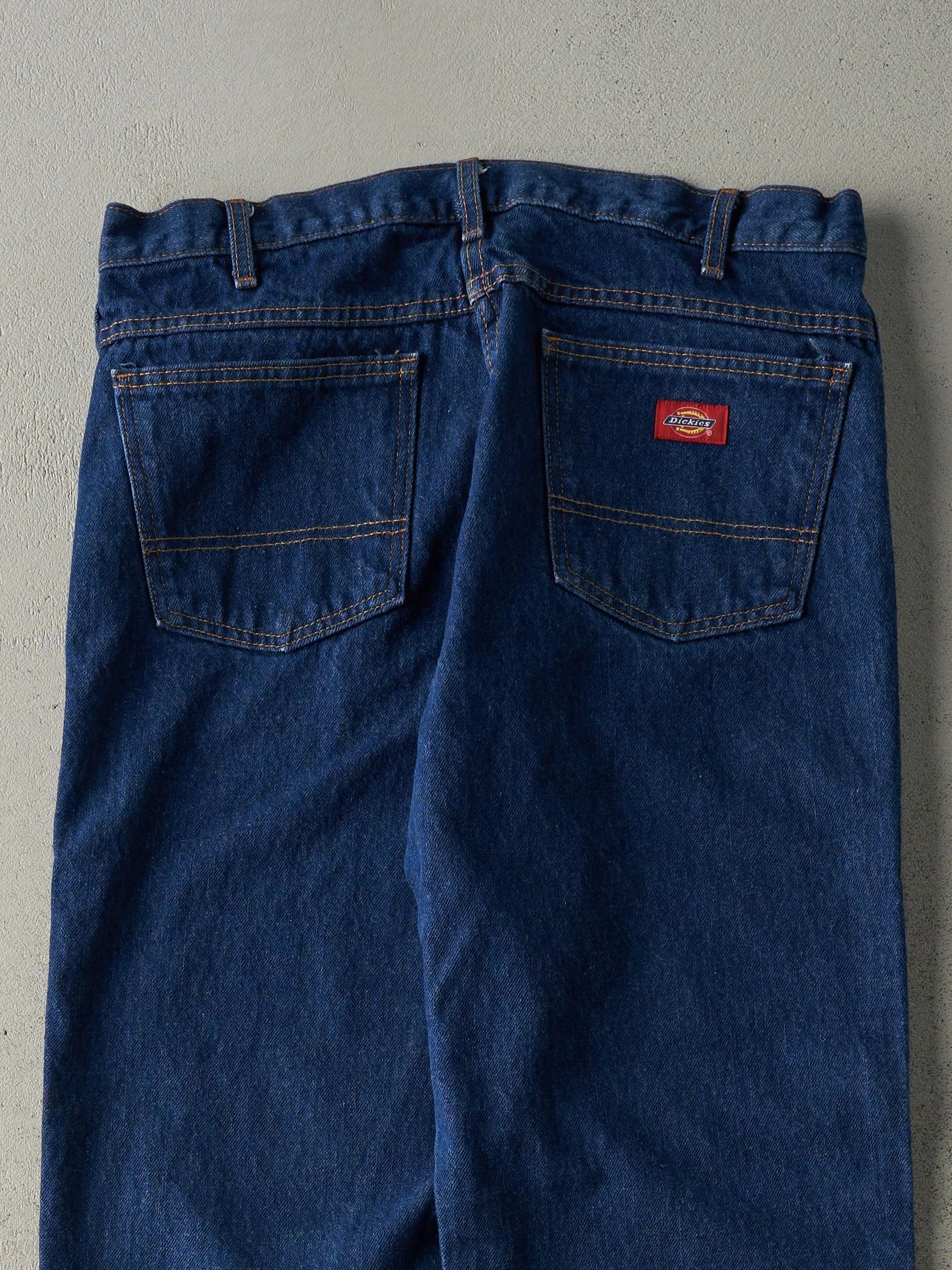 Vintage 90s Dark Wash Dickies Jeans (34x30) sold by Rebalance Vintage product image thumbnail 5