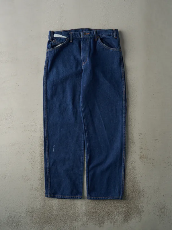 Vintage 90s Dark Wash Dickies Jeans (34x30) sold by Rebalance Vintage