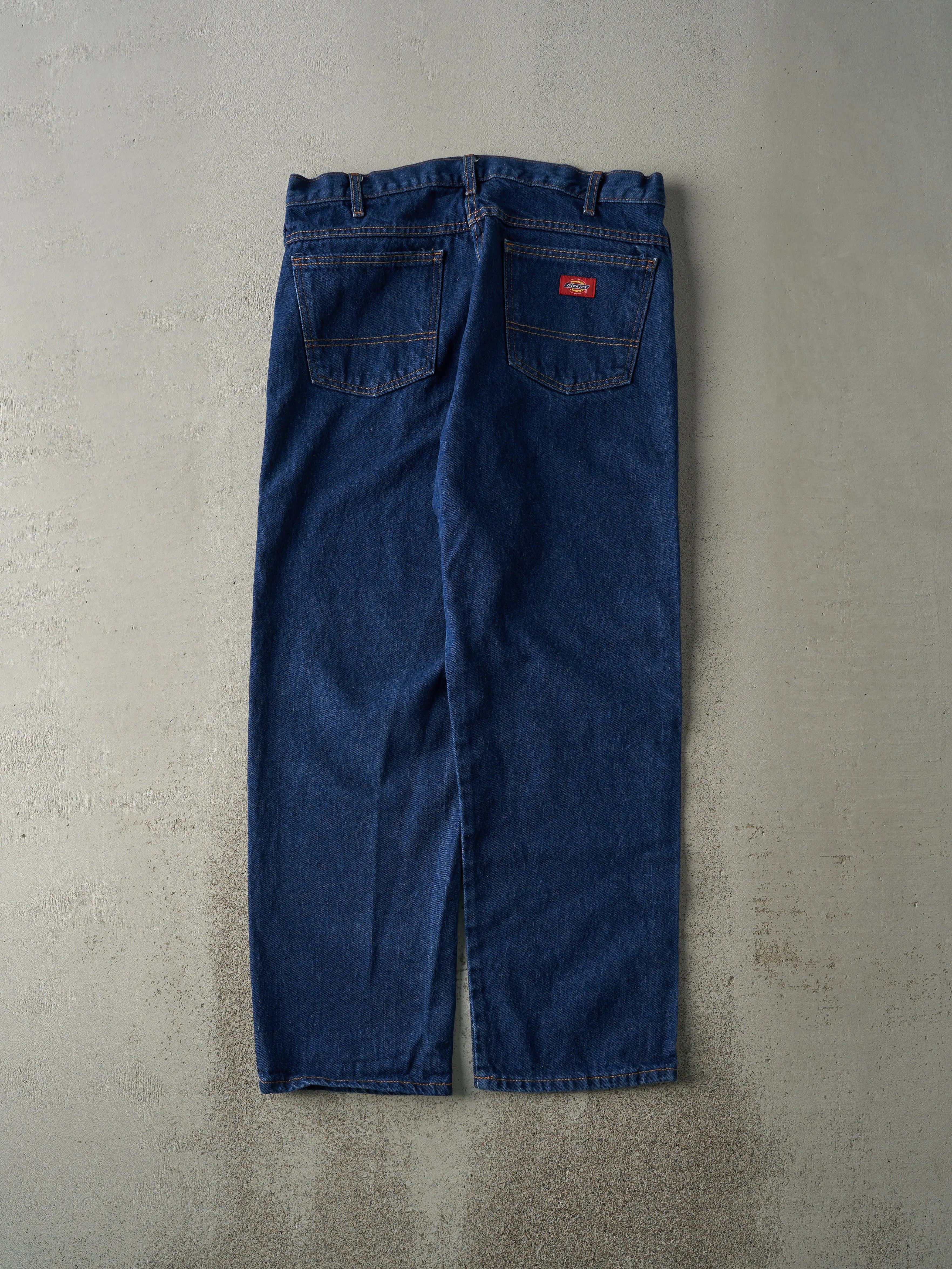 Vintage 90s Dark Wash Dickies Jeans (34x30) sold by Rebalance Vintage product image thumbnail 3